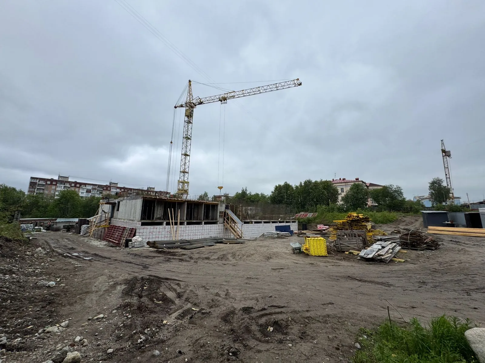 Маяк ход строительства