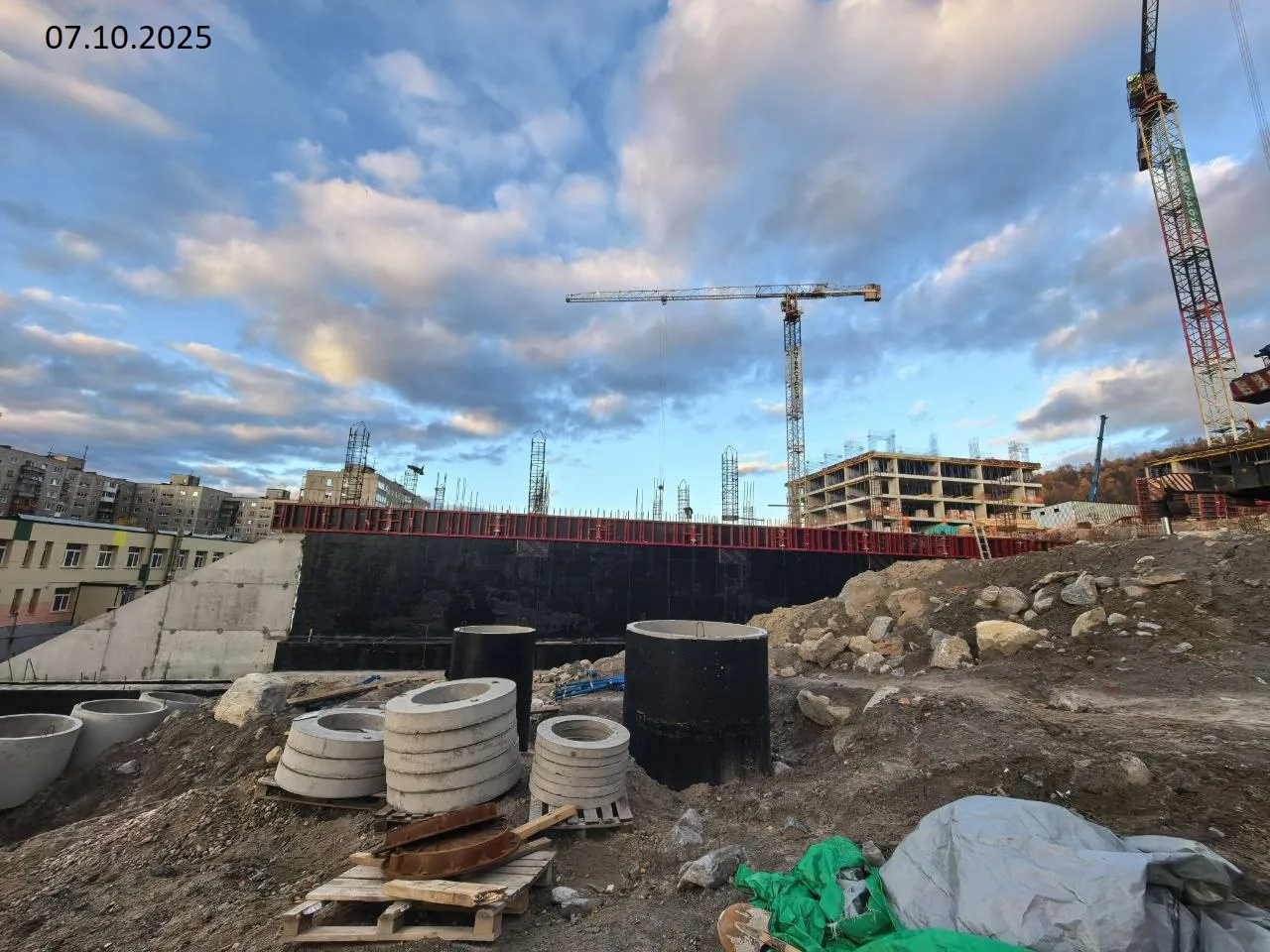 ЖК Северное Сияние ход строительства