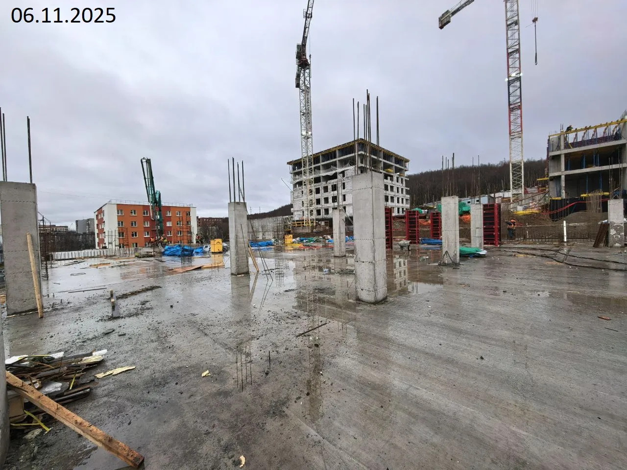 ЖК Северное Сияние ход строительства