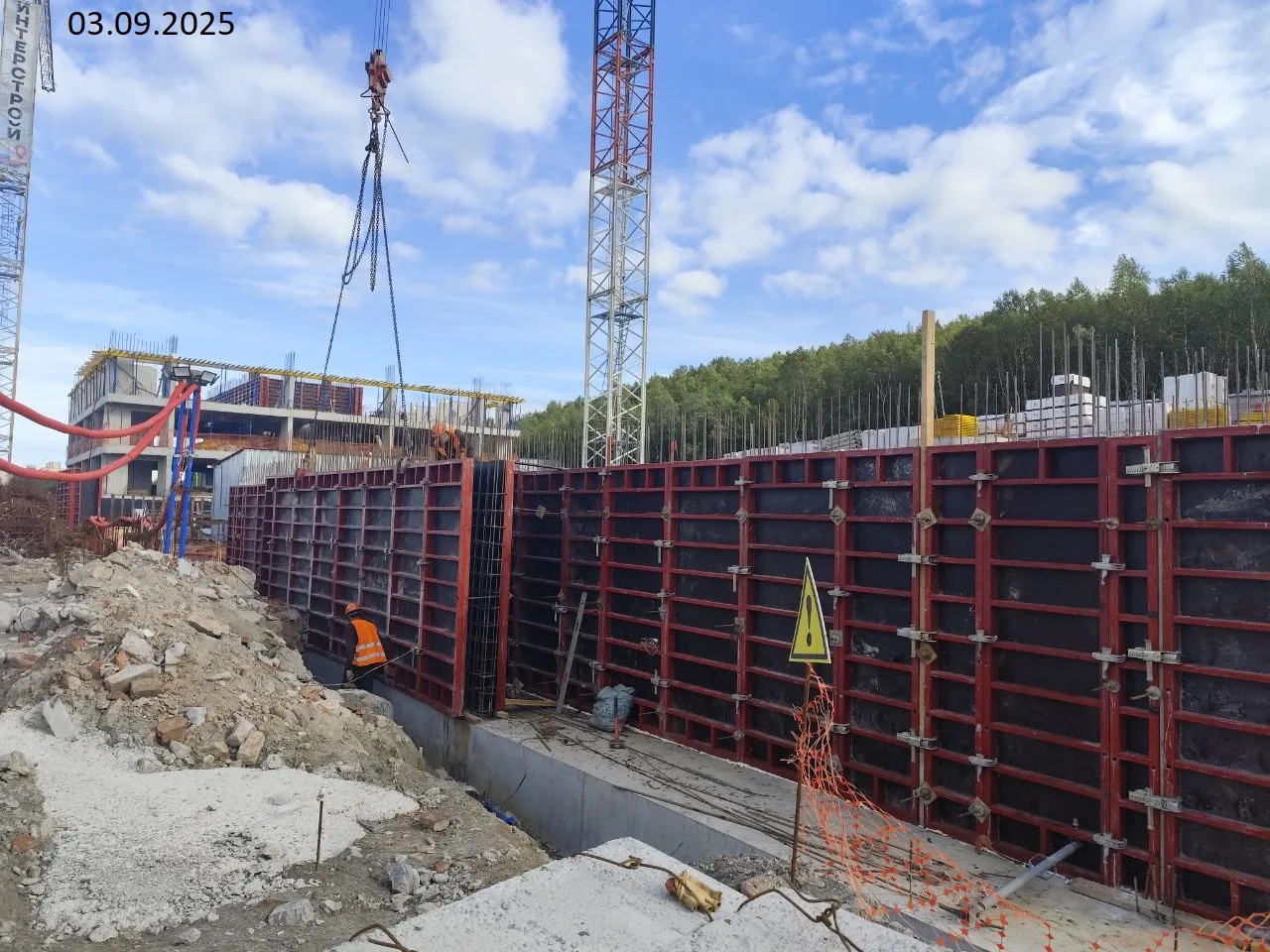 ЖК Северное Сияние ход строительства