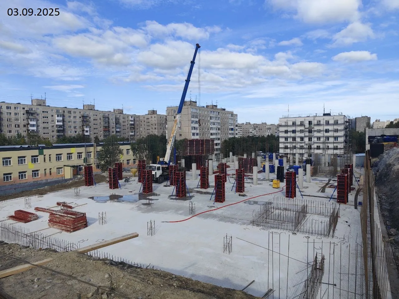 ЖК Северное Сияние ход строительства