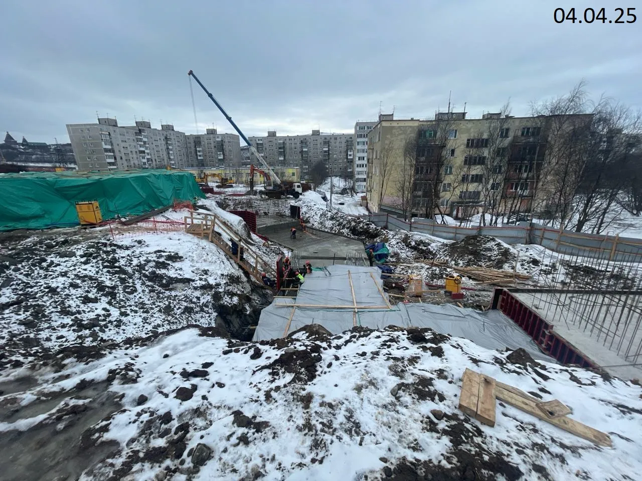 ЖК Северное Сияние ход строительства