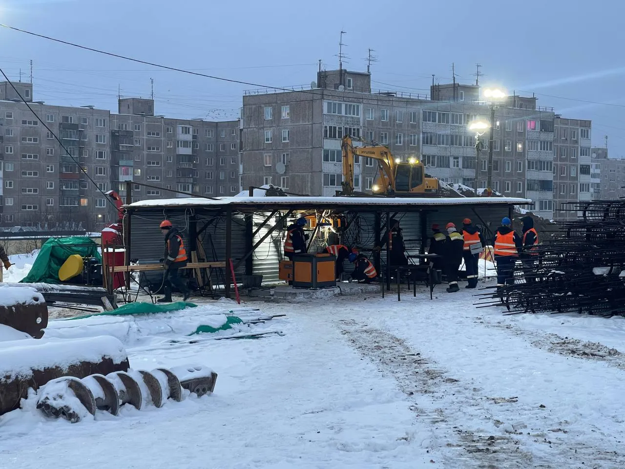 ЖК Северное Сияние ход строительства