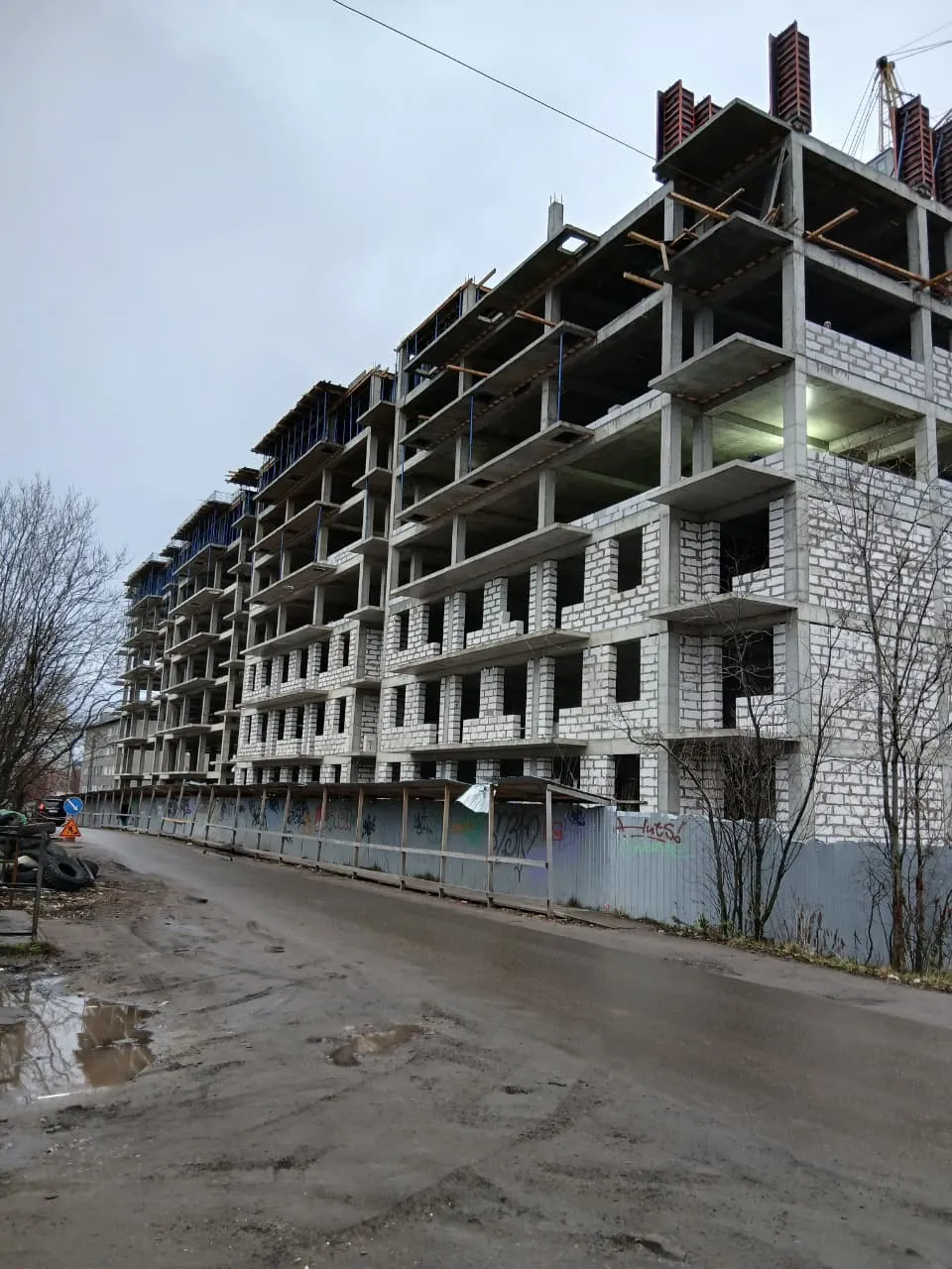 ЖК РУССКИЙ СЕВЕР ход строительства