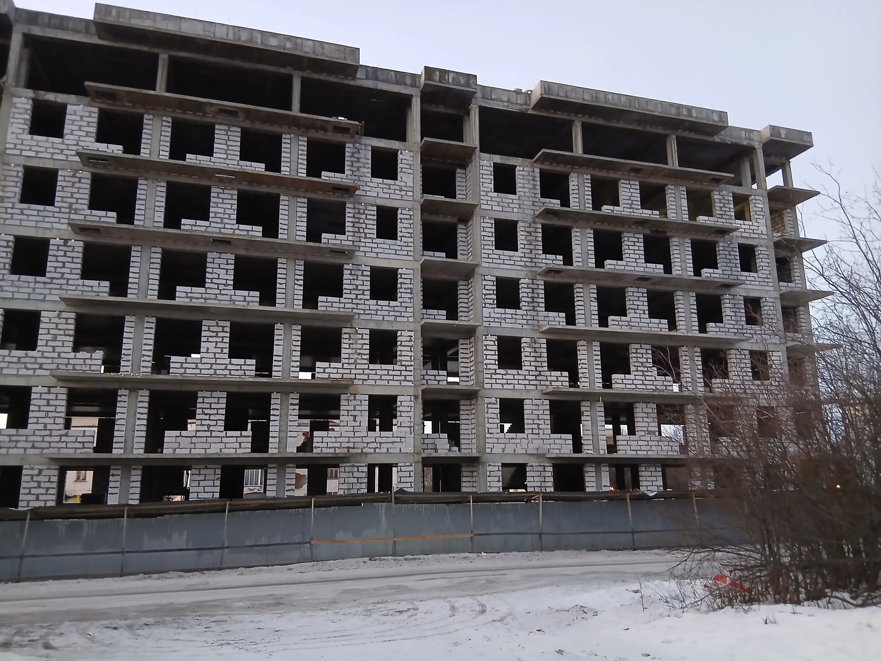 ЖК РУССКИЙ СЕВЕР ход строительства