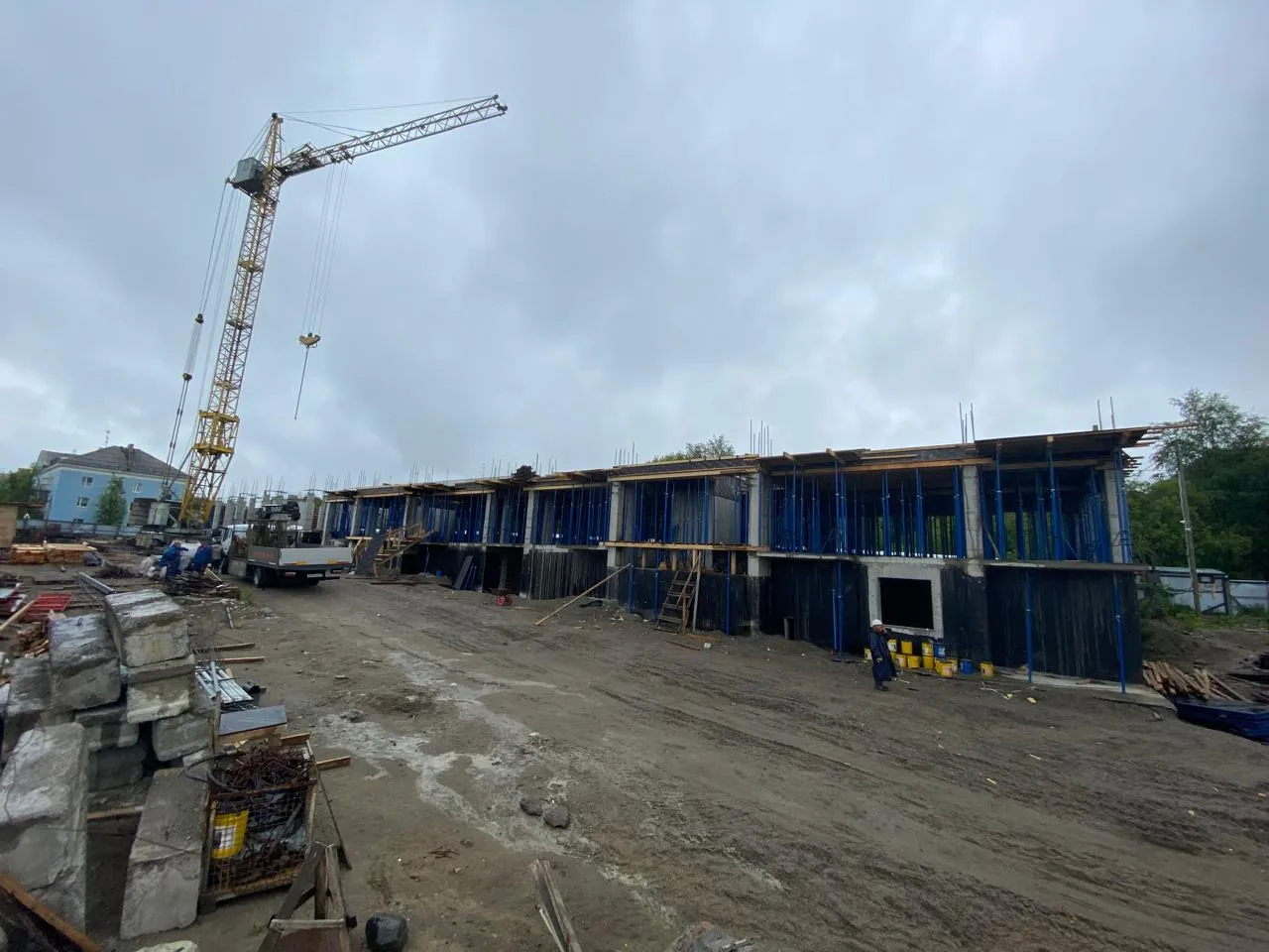 ЖК РУССКИЙ СЕВЕР ход строительства