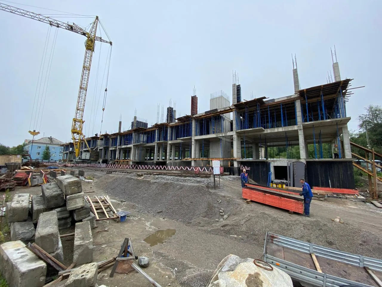ЖК РУССКИЙ СЕВЕР ход строительства