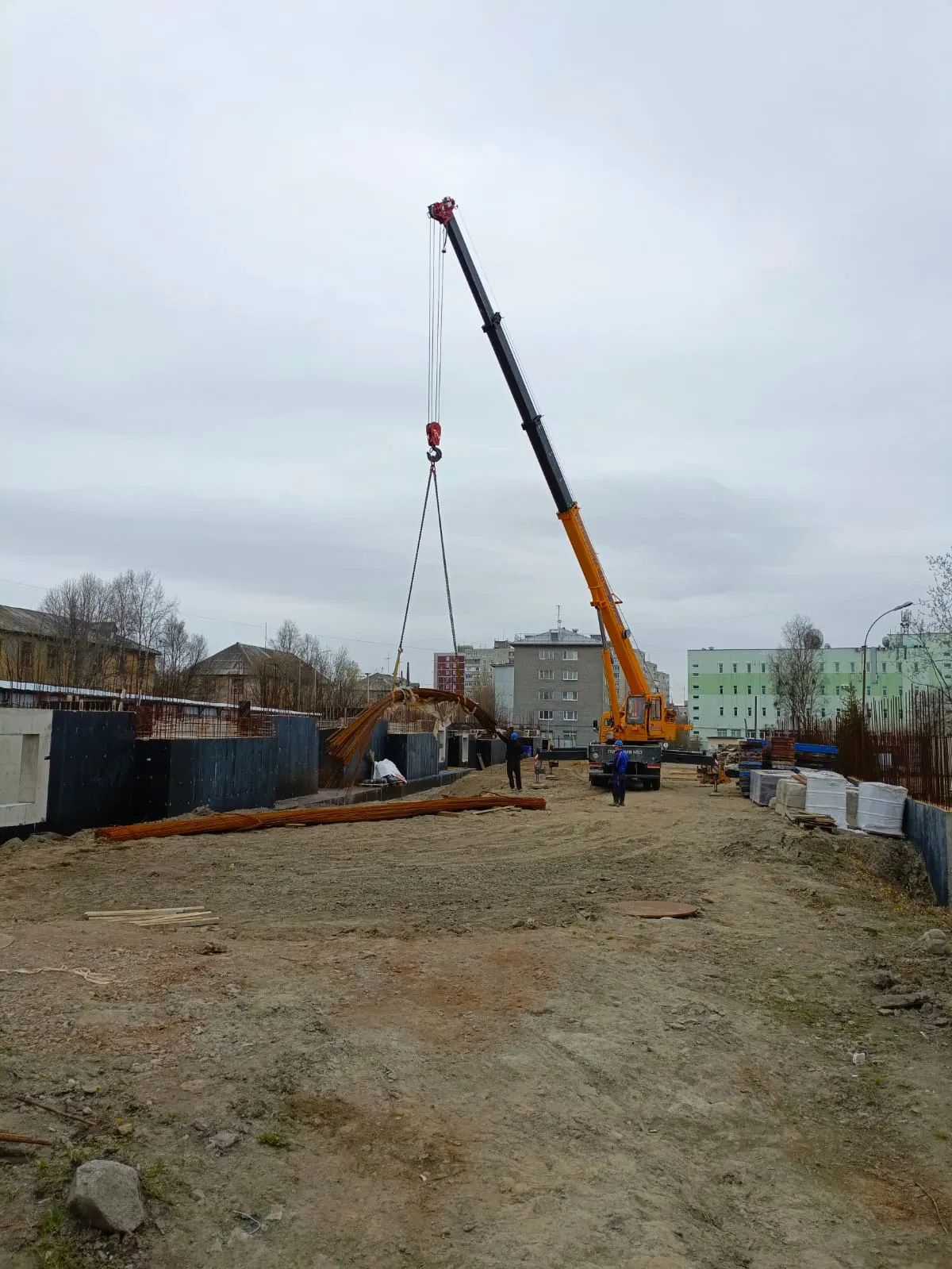 ЖК РУССКИЙ СЕВЕР ход строительства