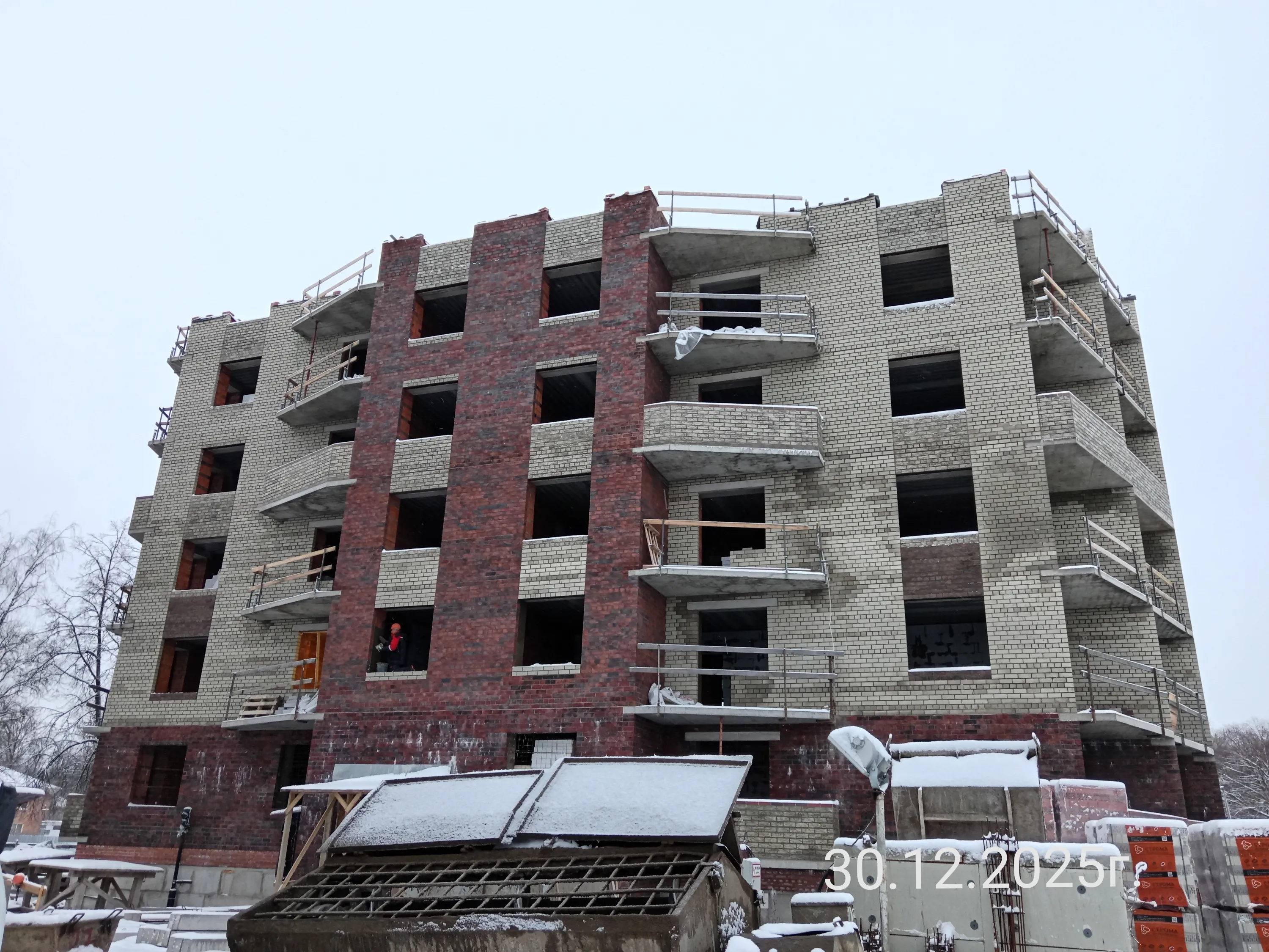 Юннатов ход строительства