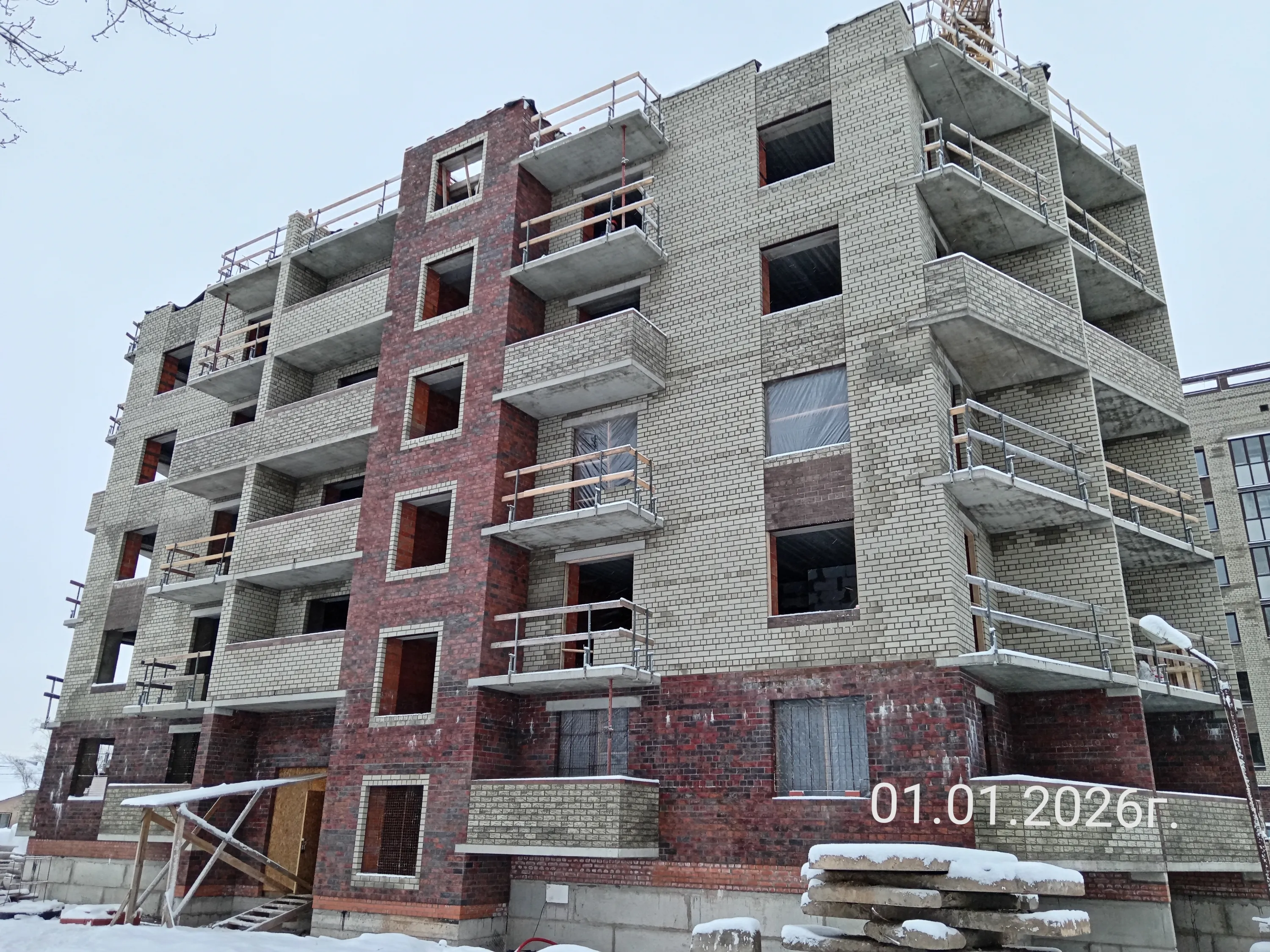 Юннатов ход строительства