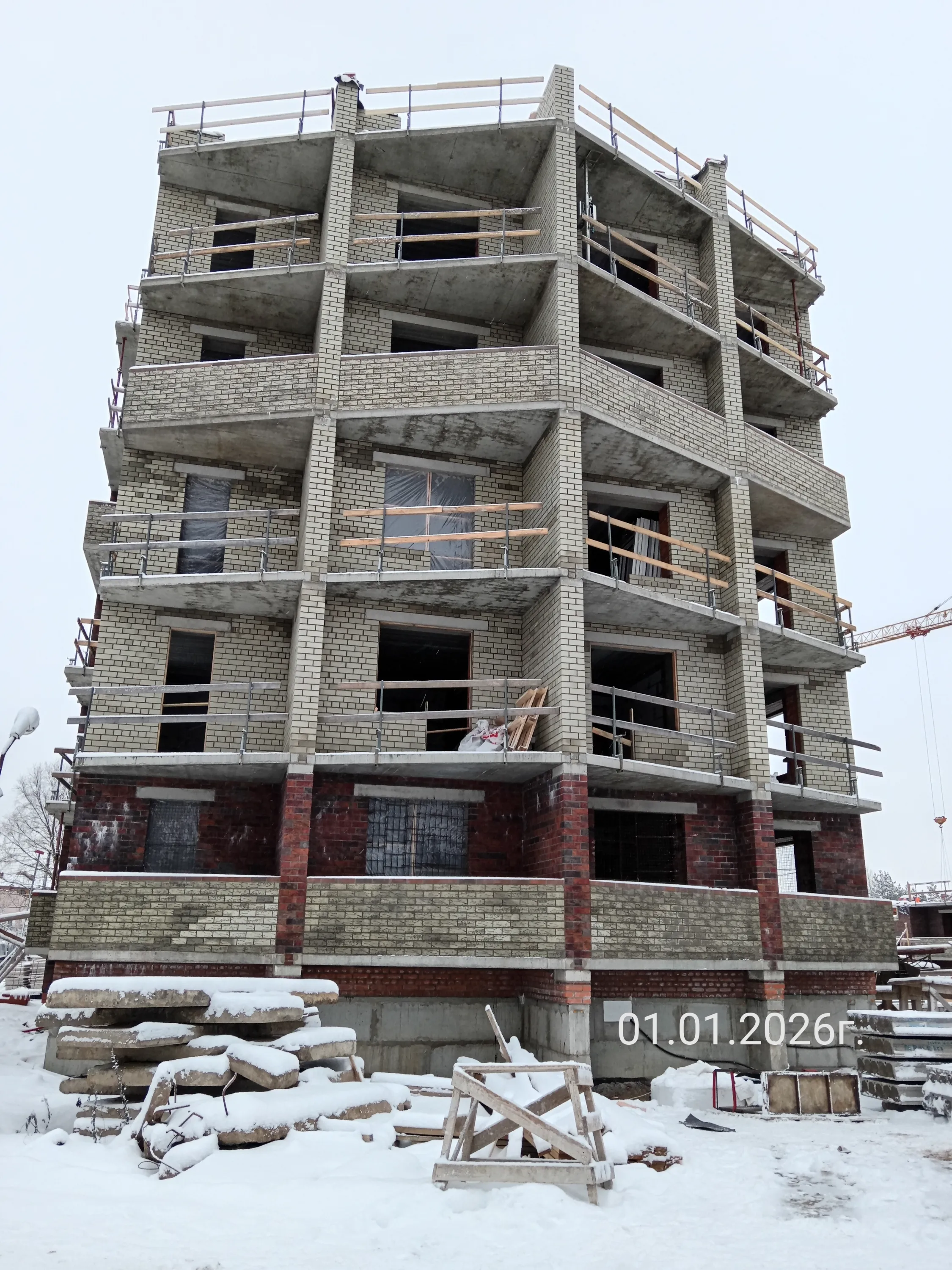 Юннатов ход строительства