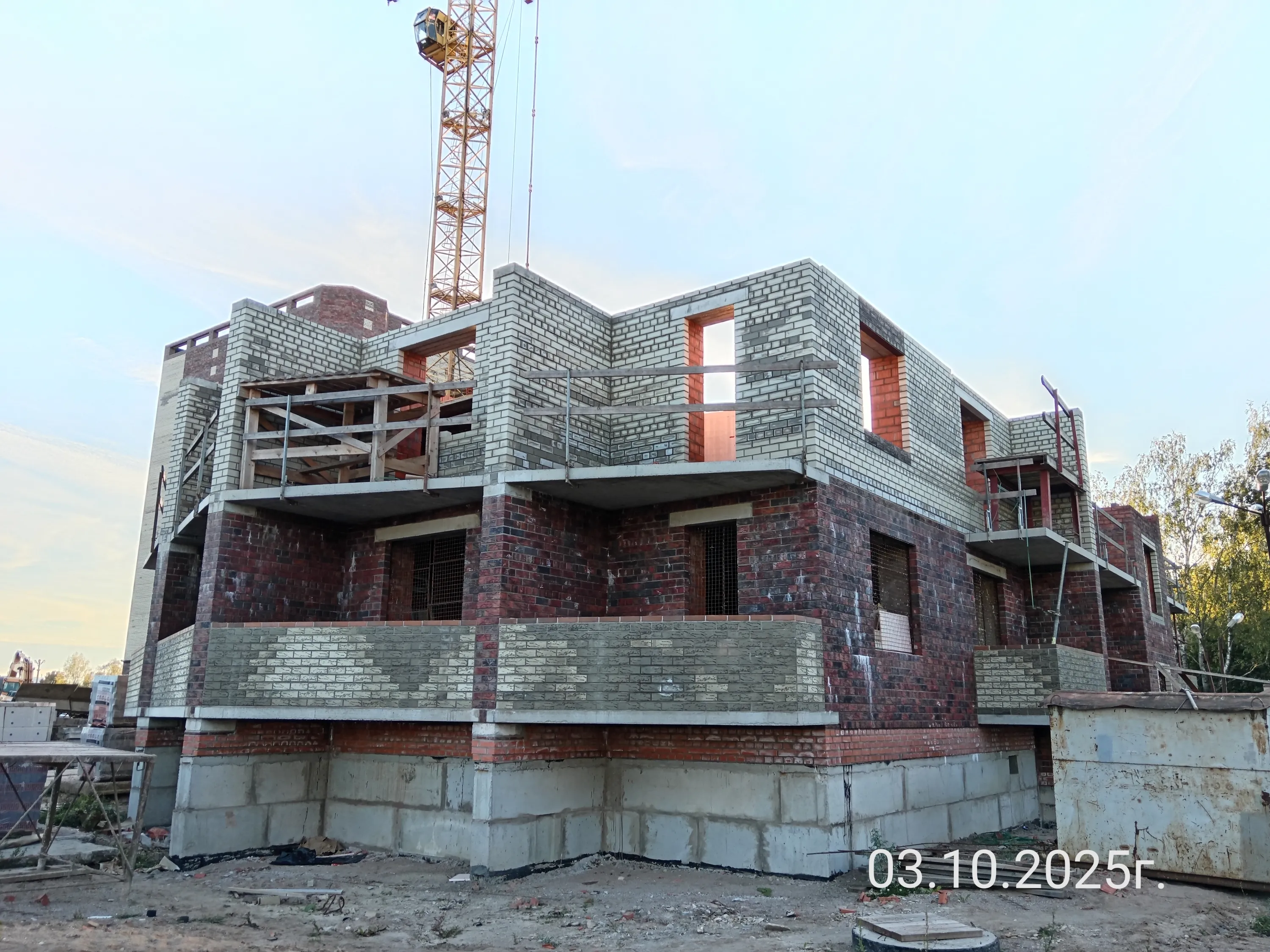 Юннатов ход строительства