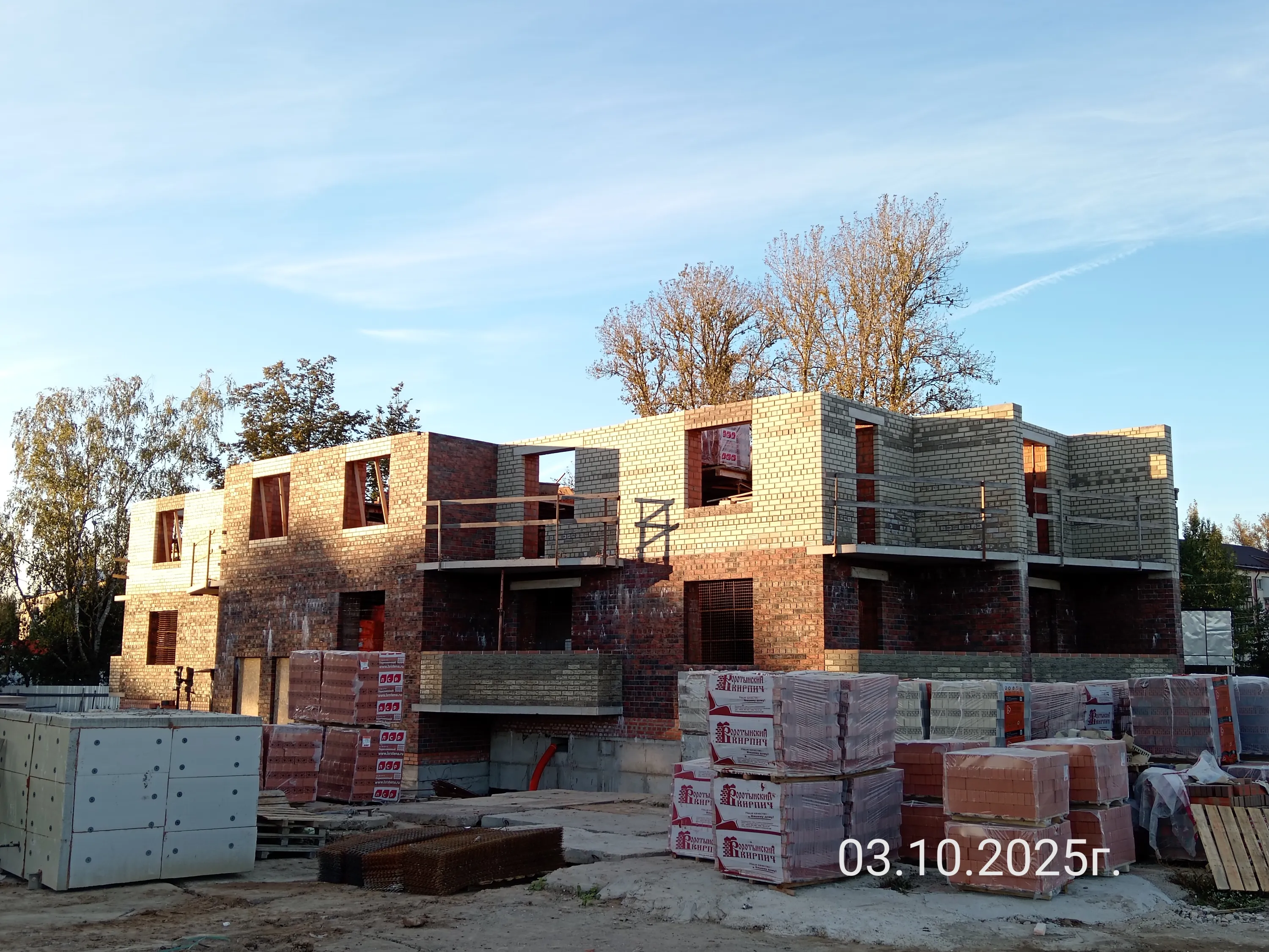 Юннатов ход строительства