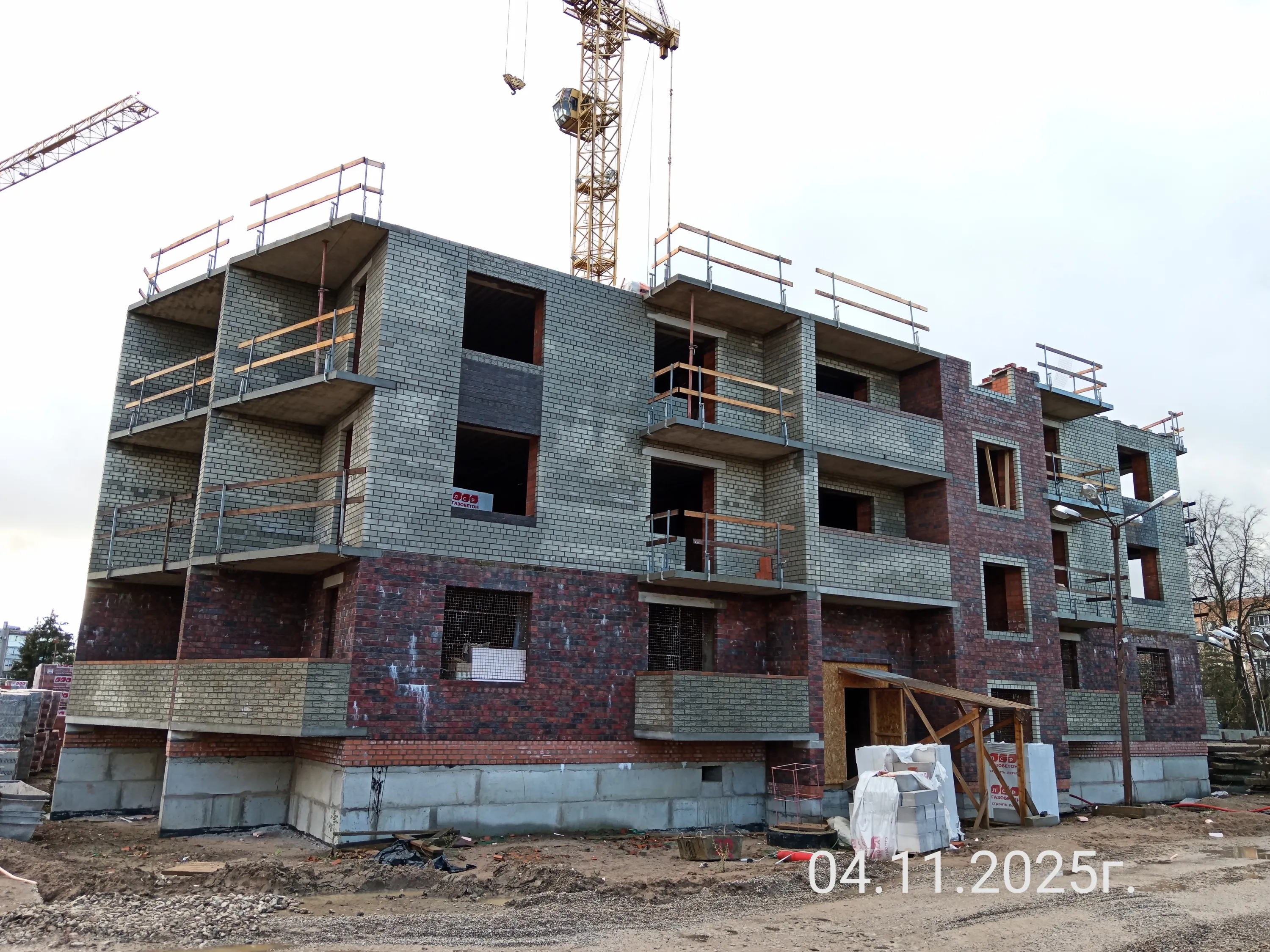 Юннатов ход строительства