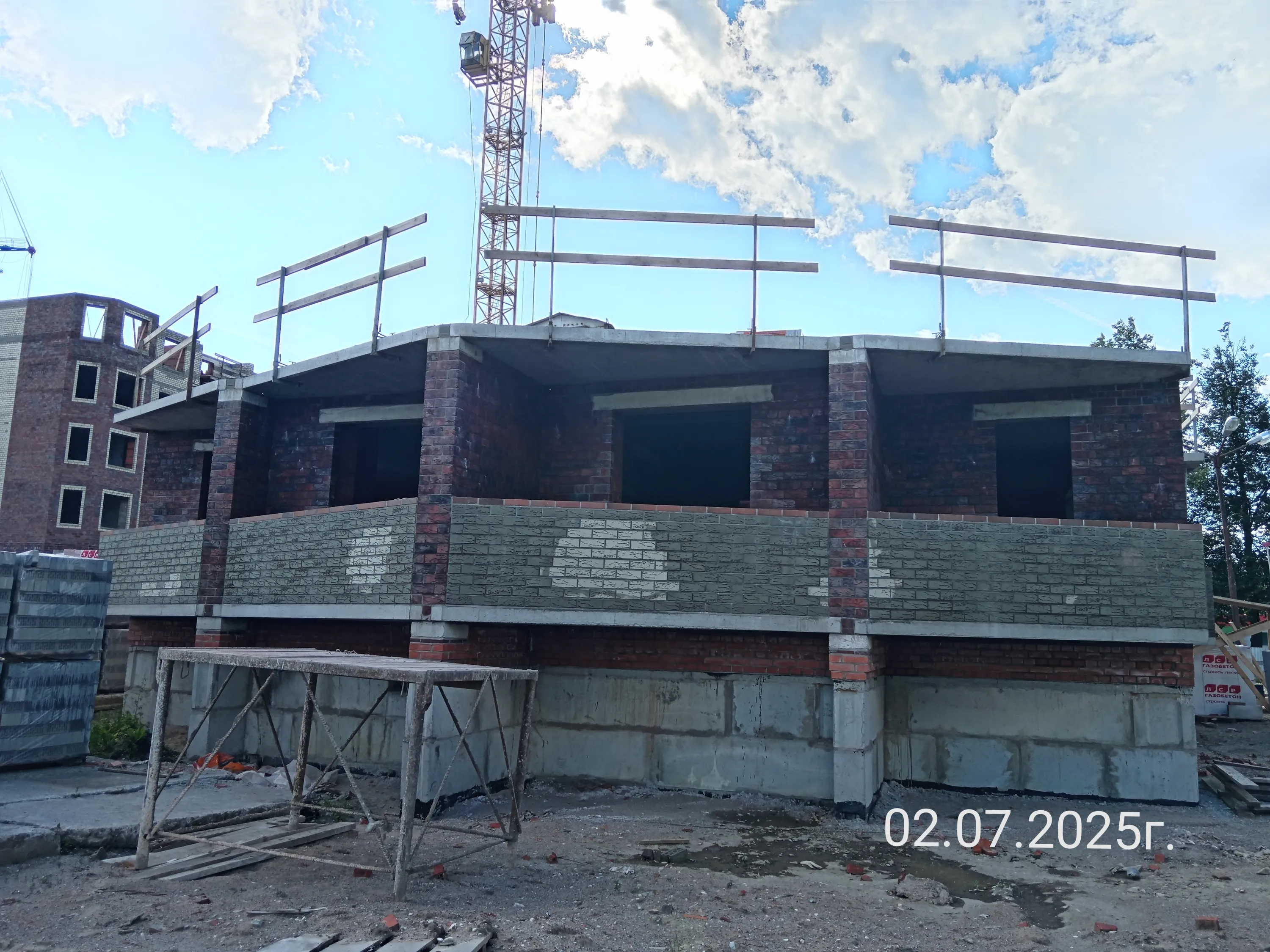 Юннатов ход строительства