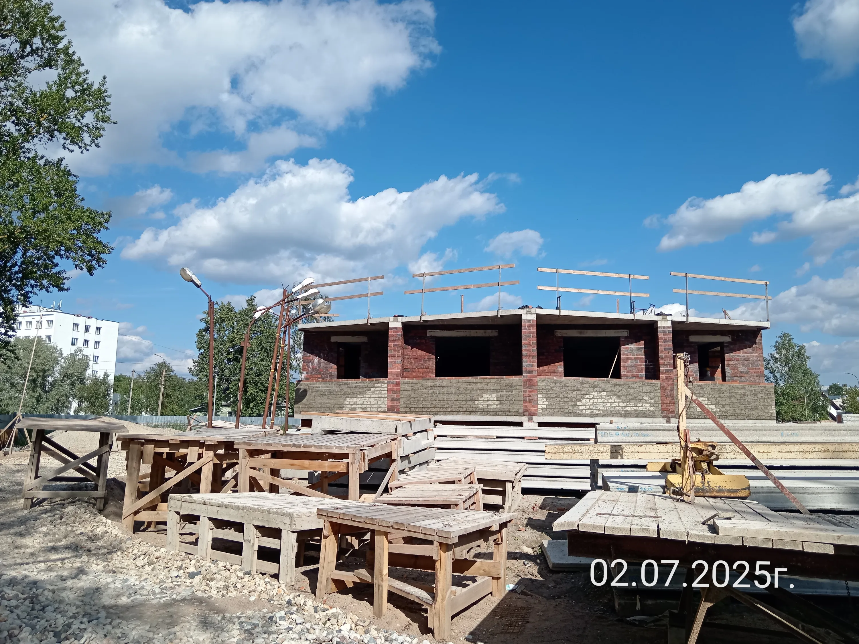 Юннатов ход строительства