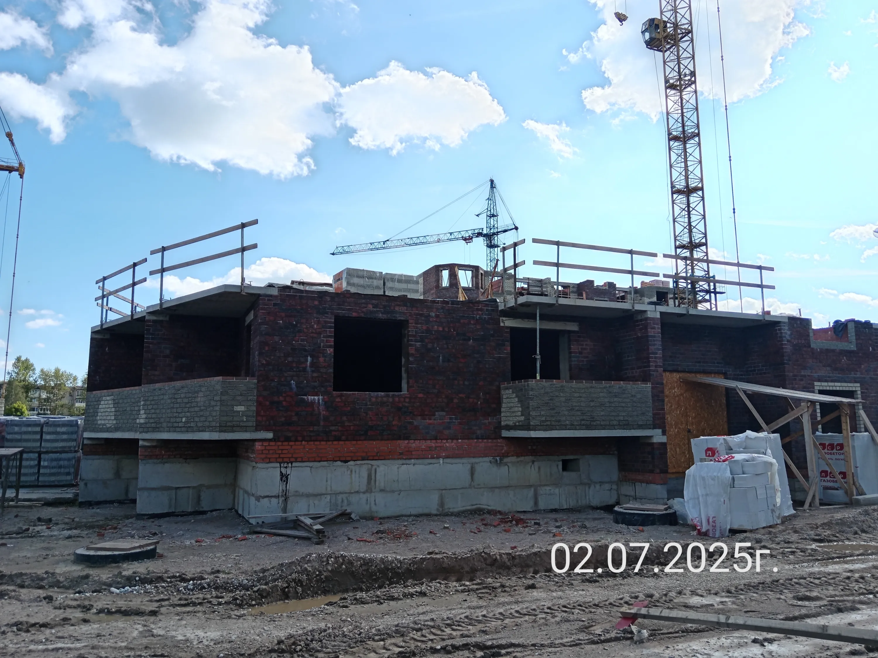 Юннатов ход строительства