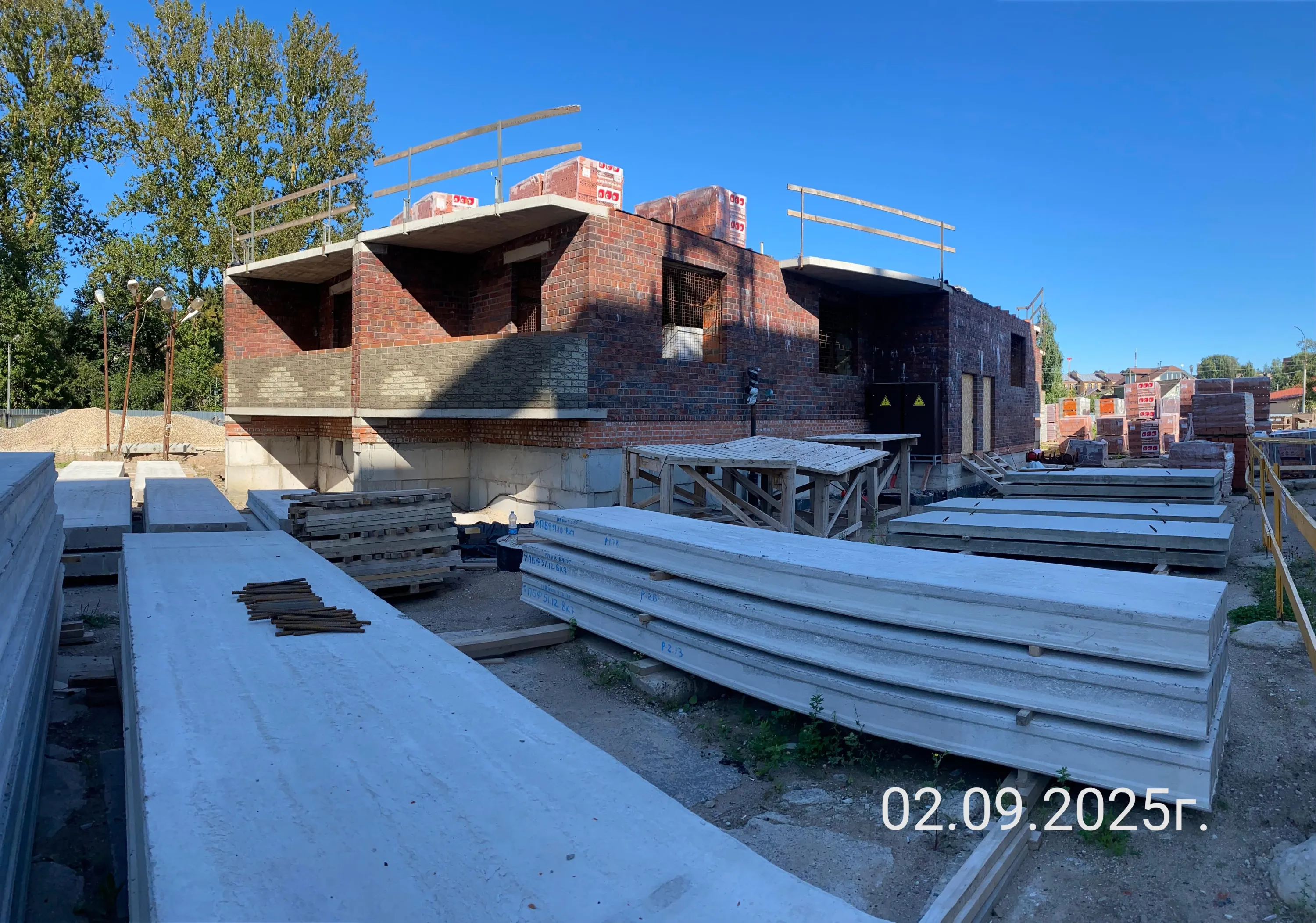 Юннатов ход строительства