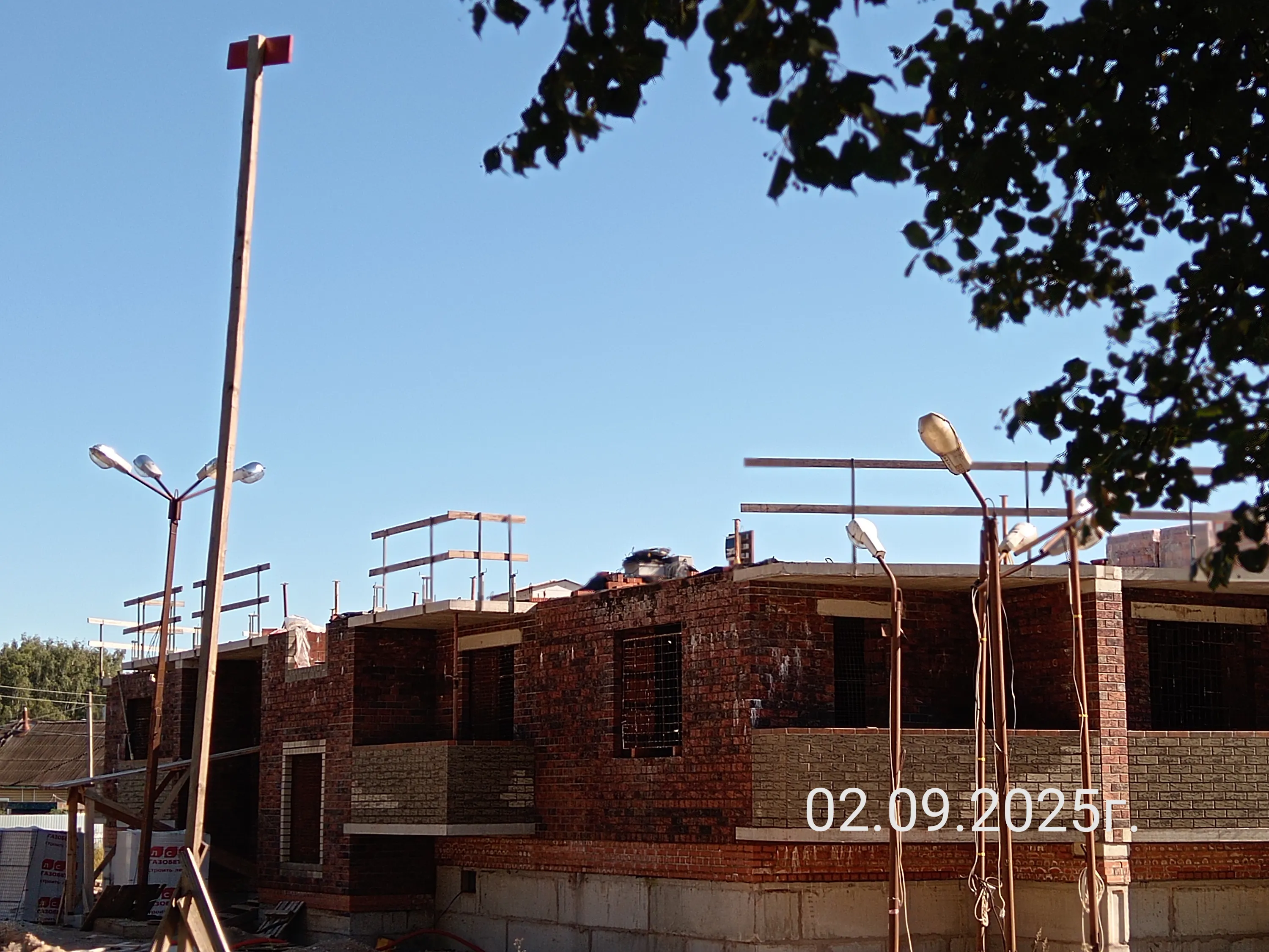 Юннатов ход строительства