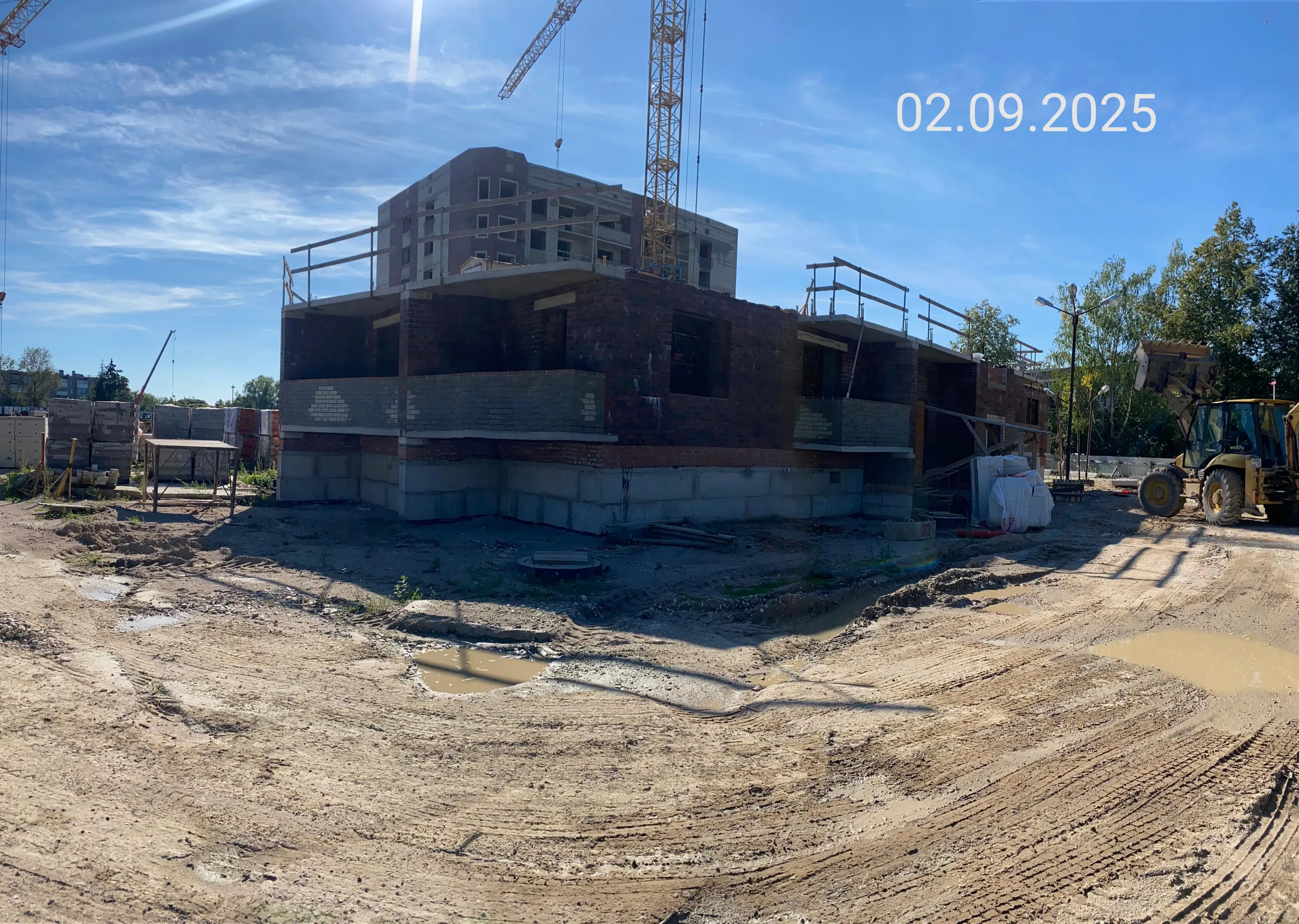 Юннатов ход строительства