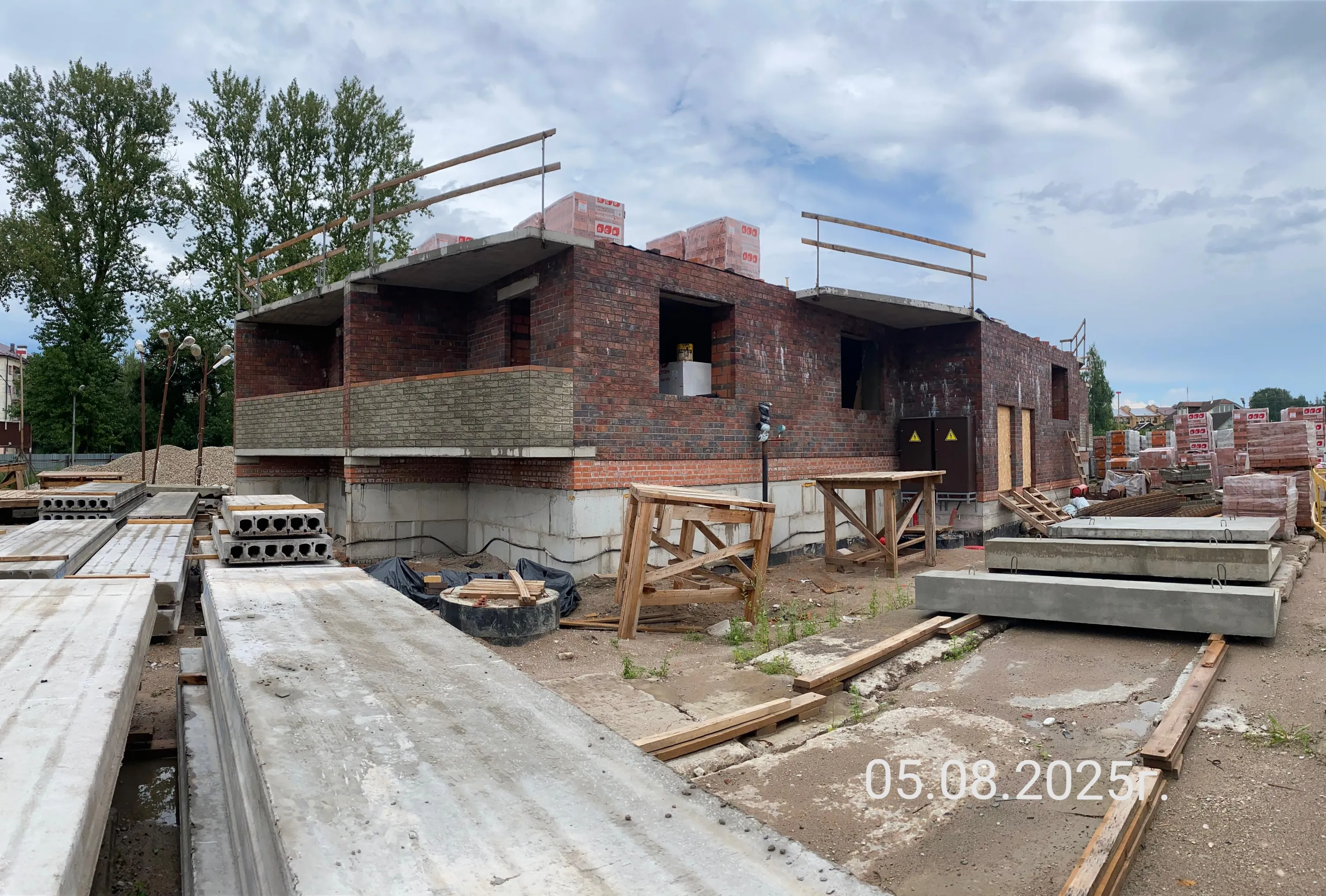 Юннатов ход строительства