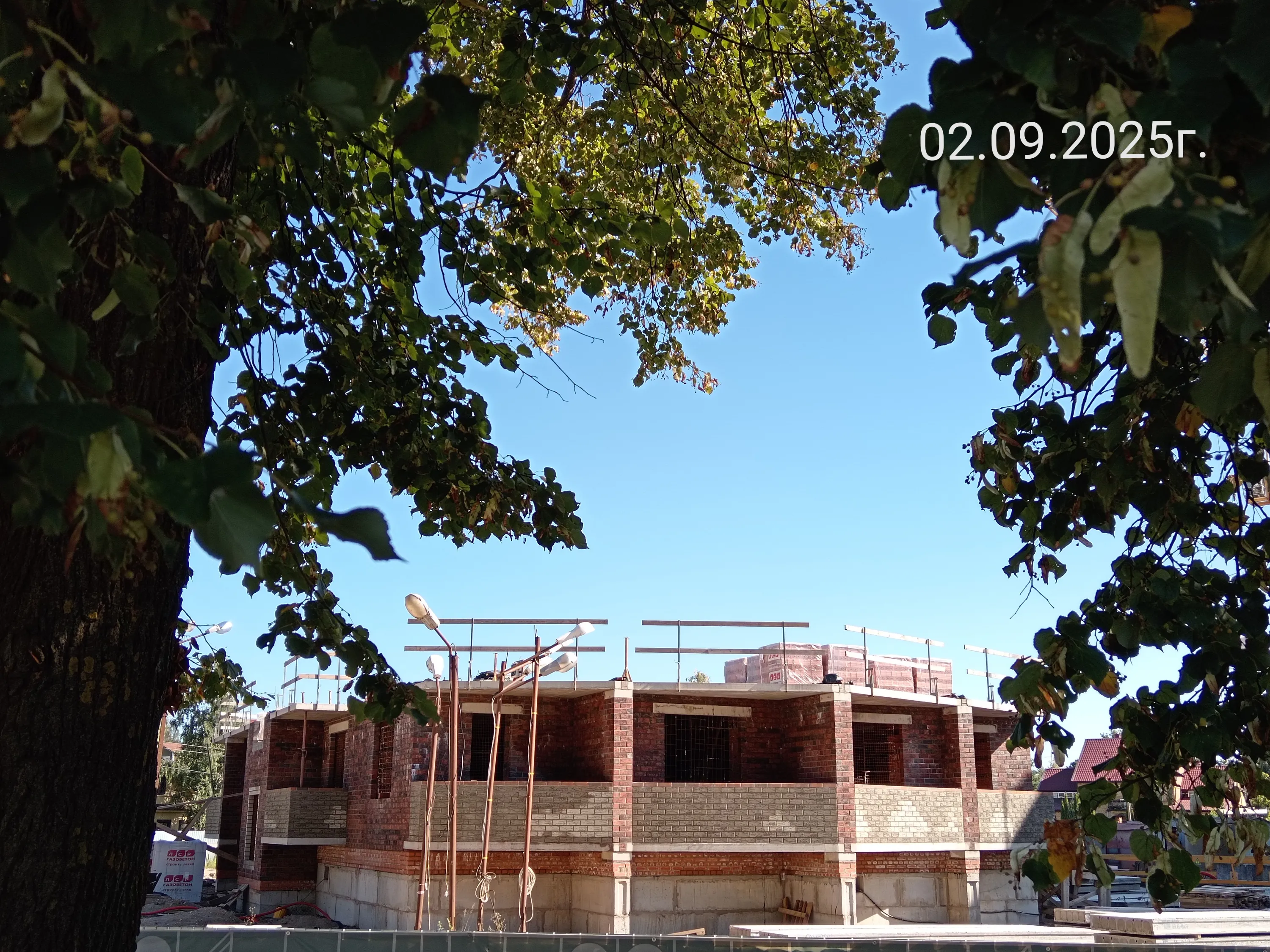 Юннатов ход строительства