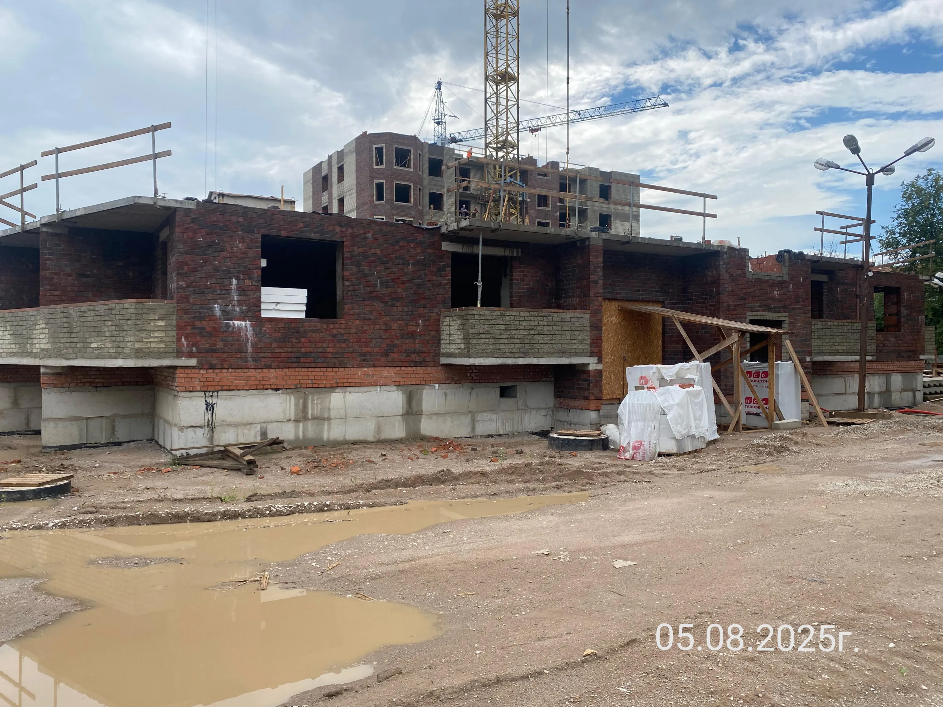 Юннатов ход строительства