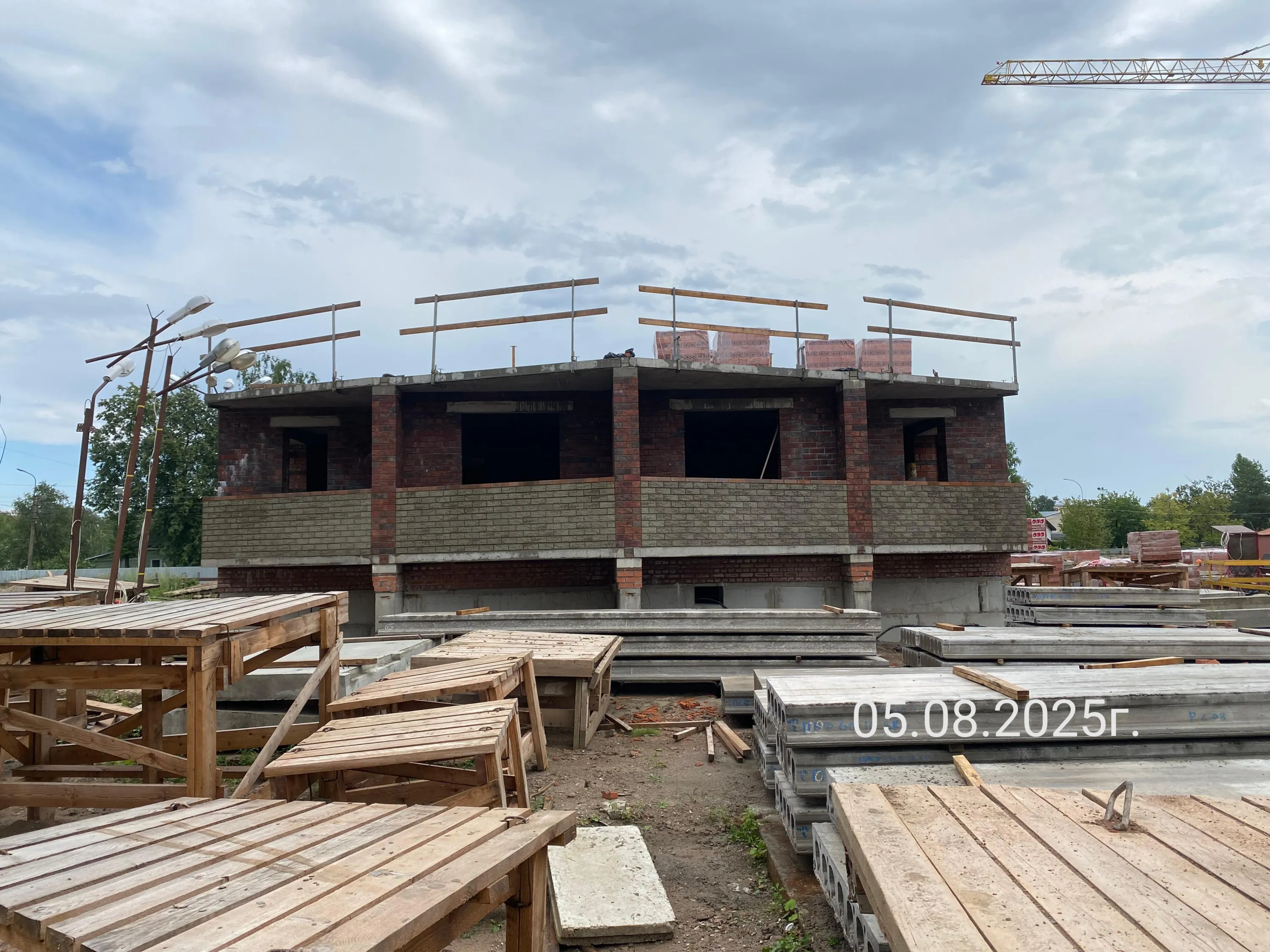 Юннатов ход строительства