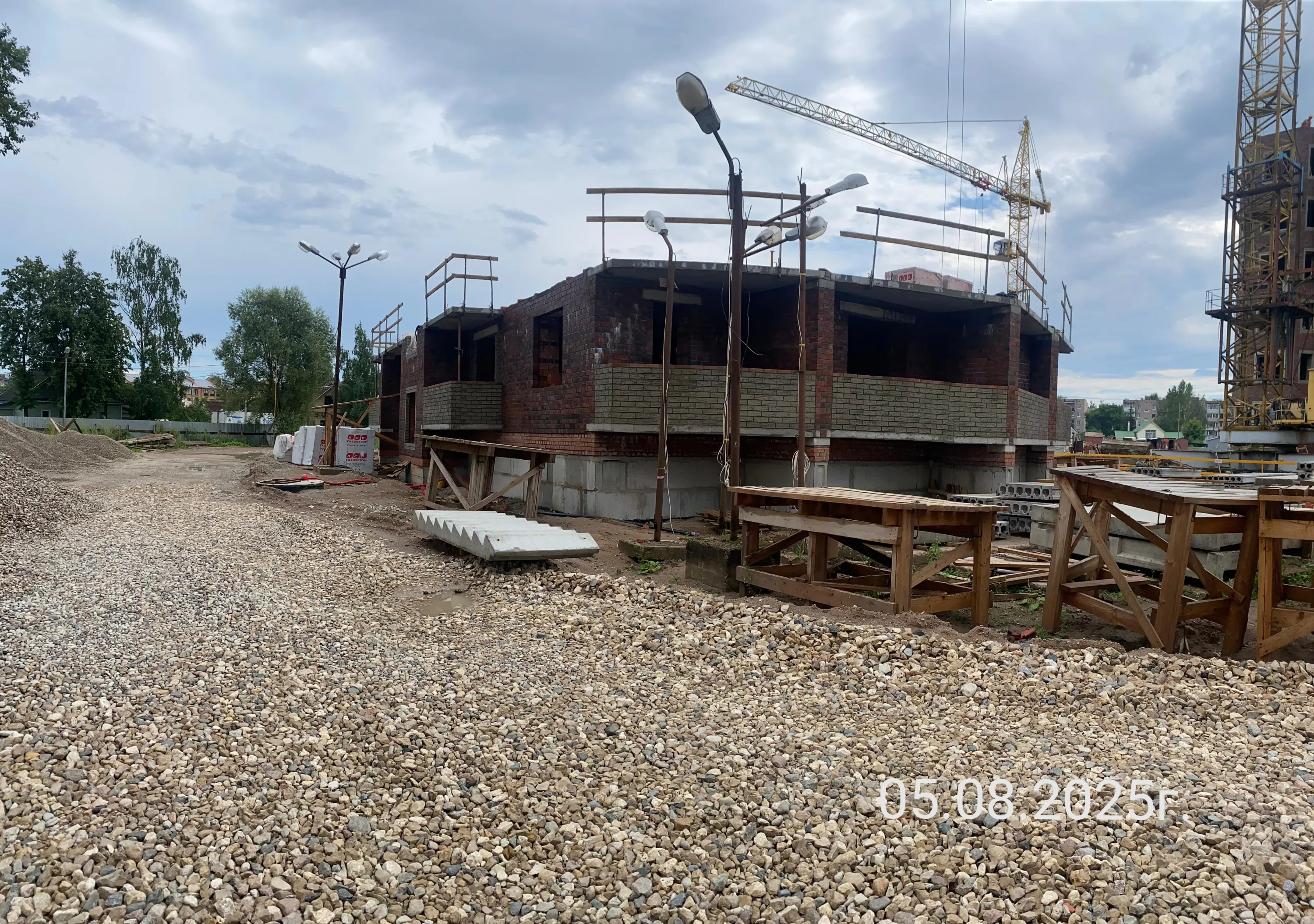 Юннатов ход строительства