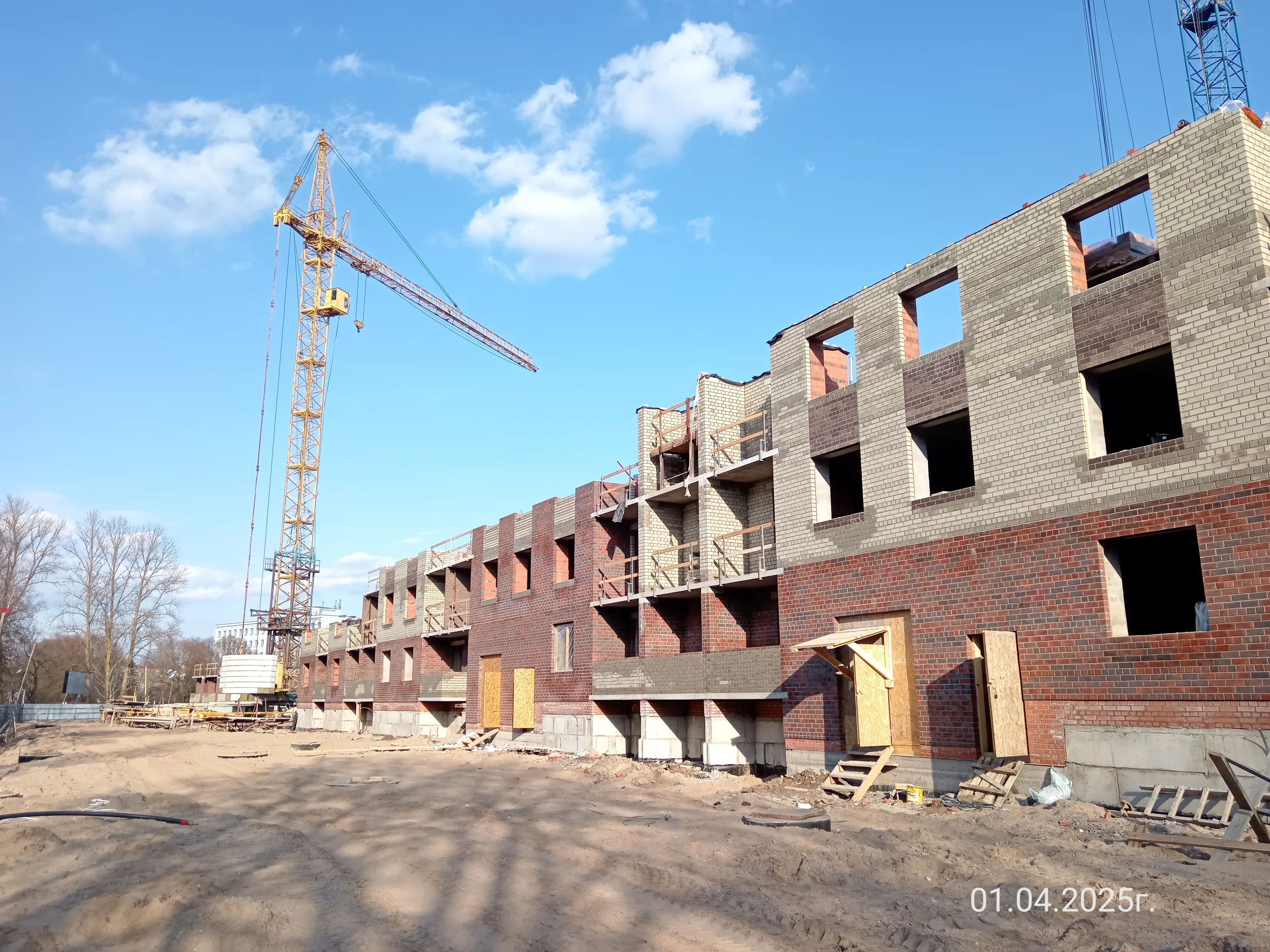 Юннатов ход строительства