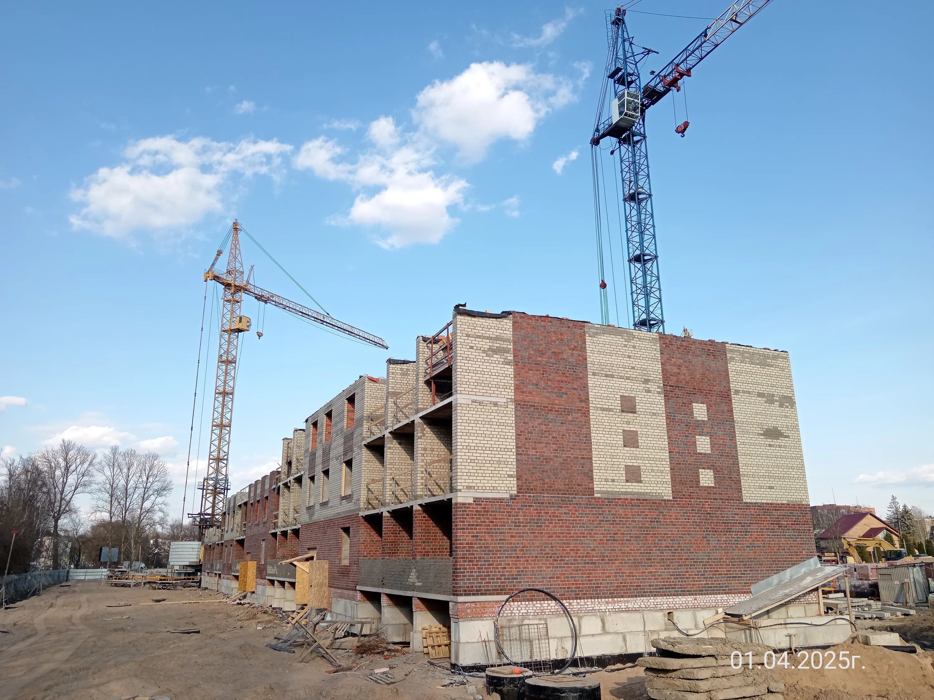 Юннатов ход строительства