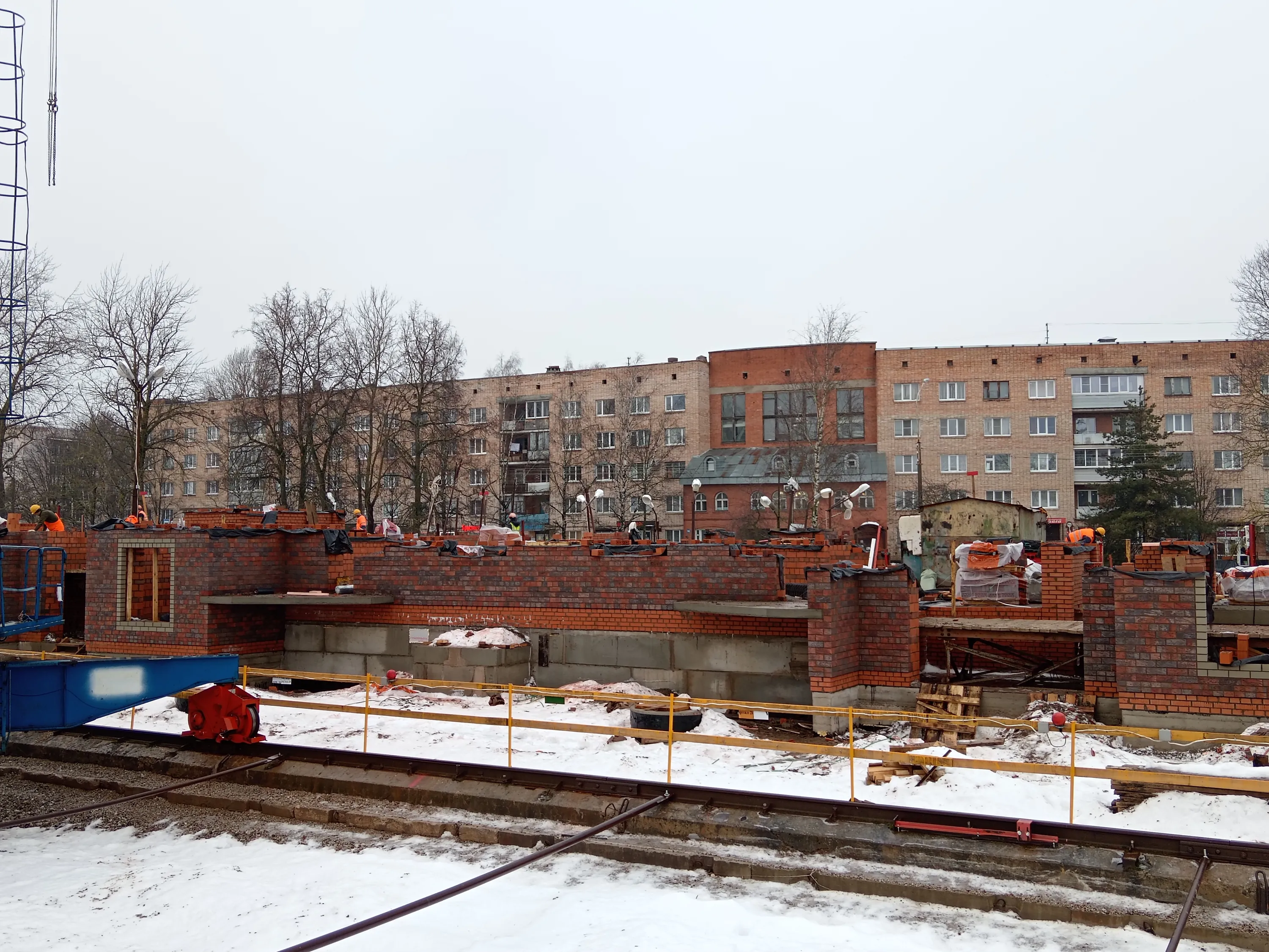 Юннатов ход строительства