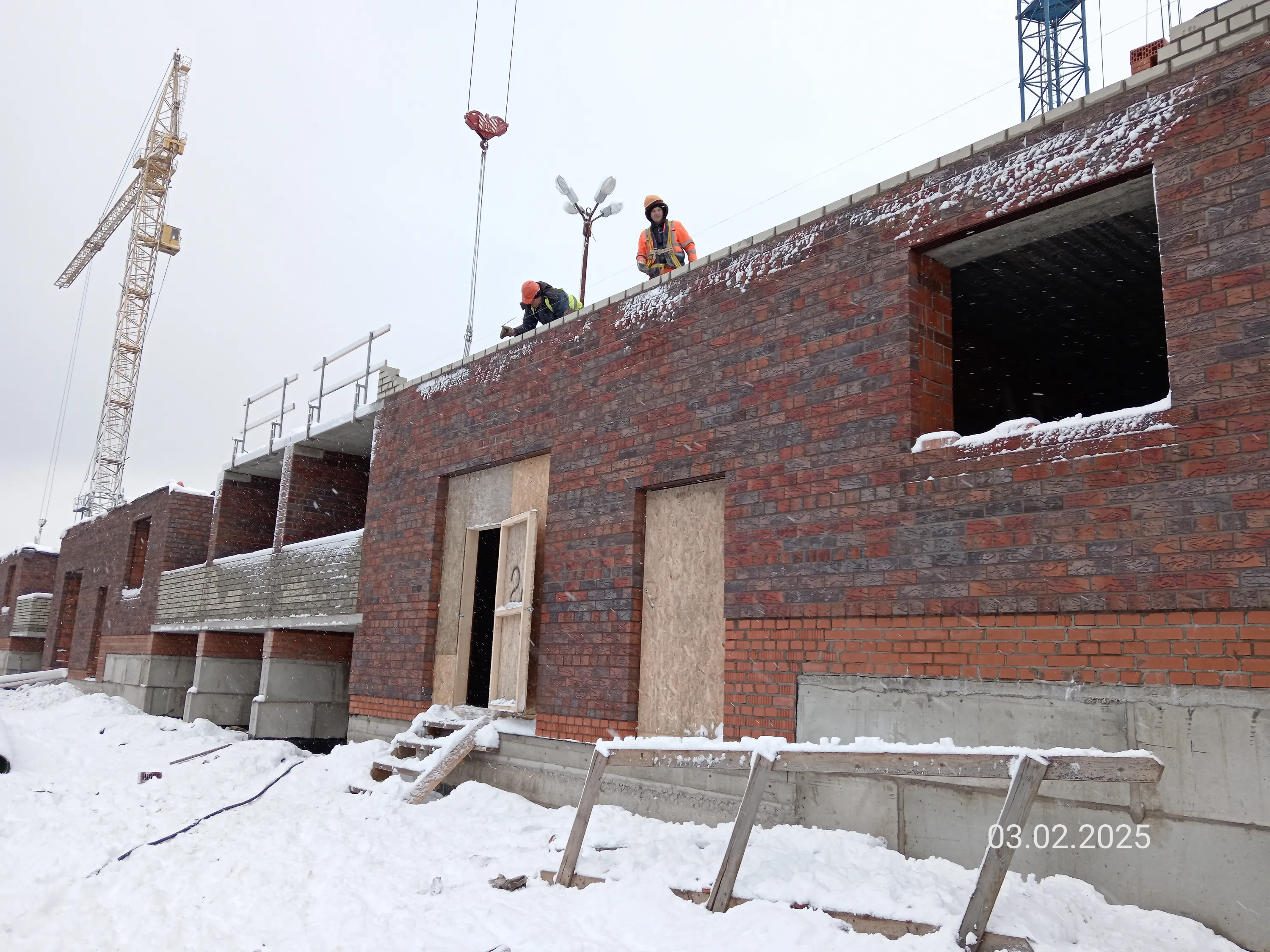 Юннатов ход строительства