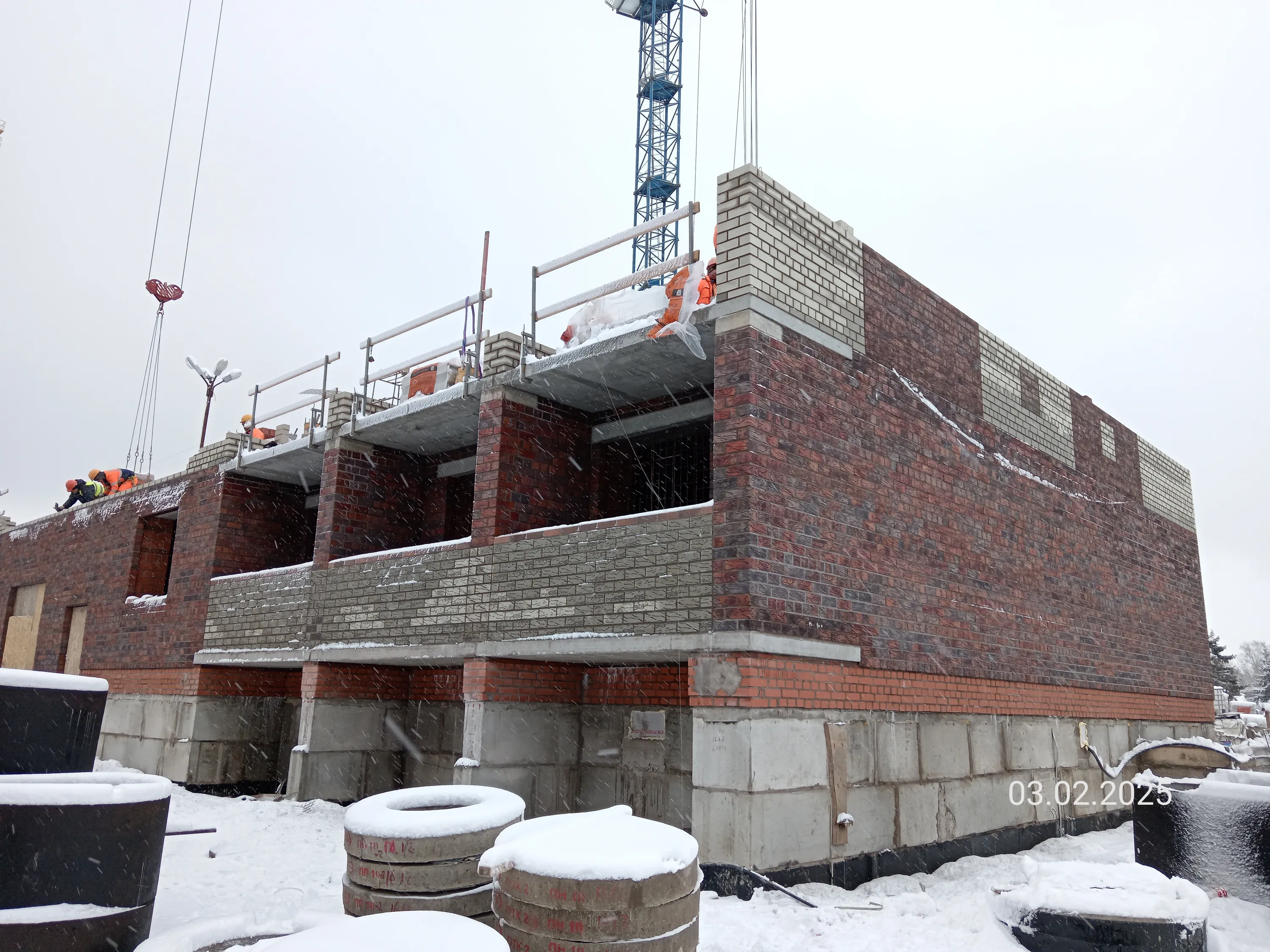 Юннатов ход строительства