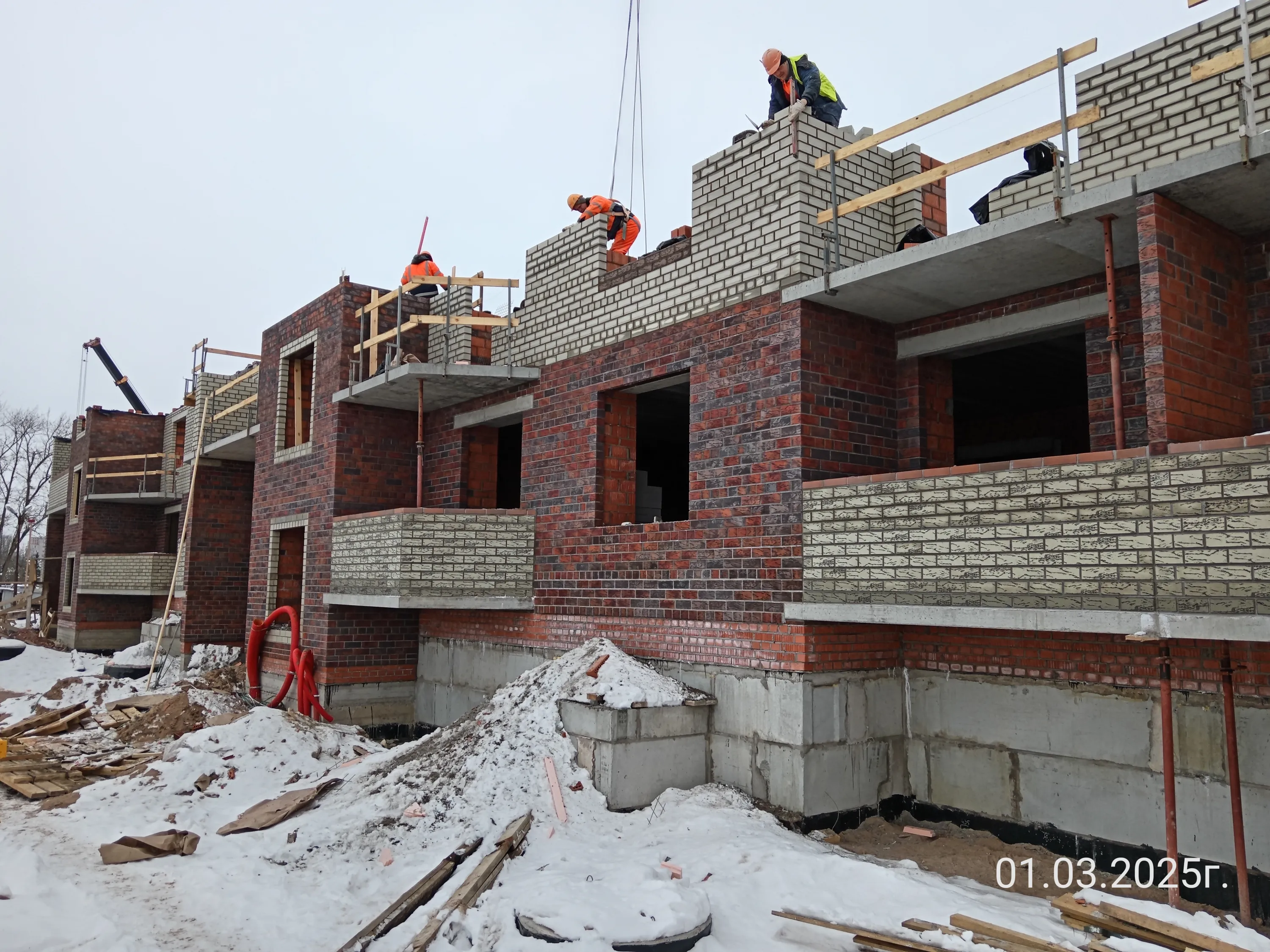 Юннатов ход строительства