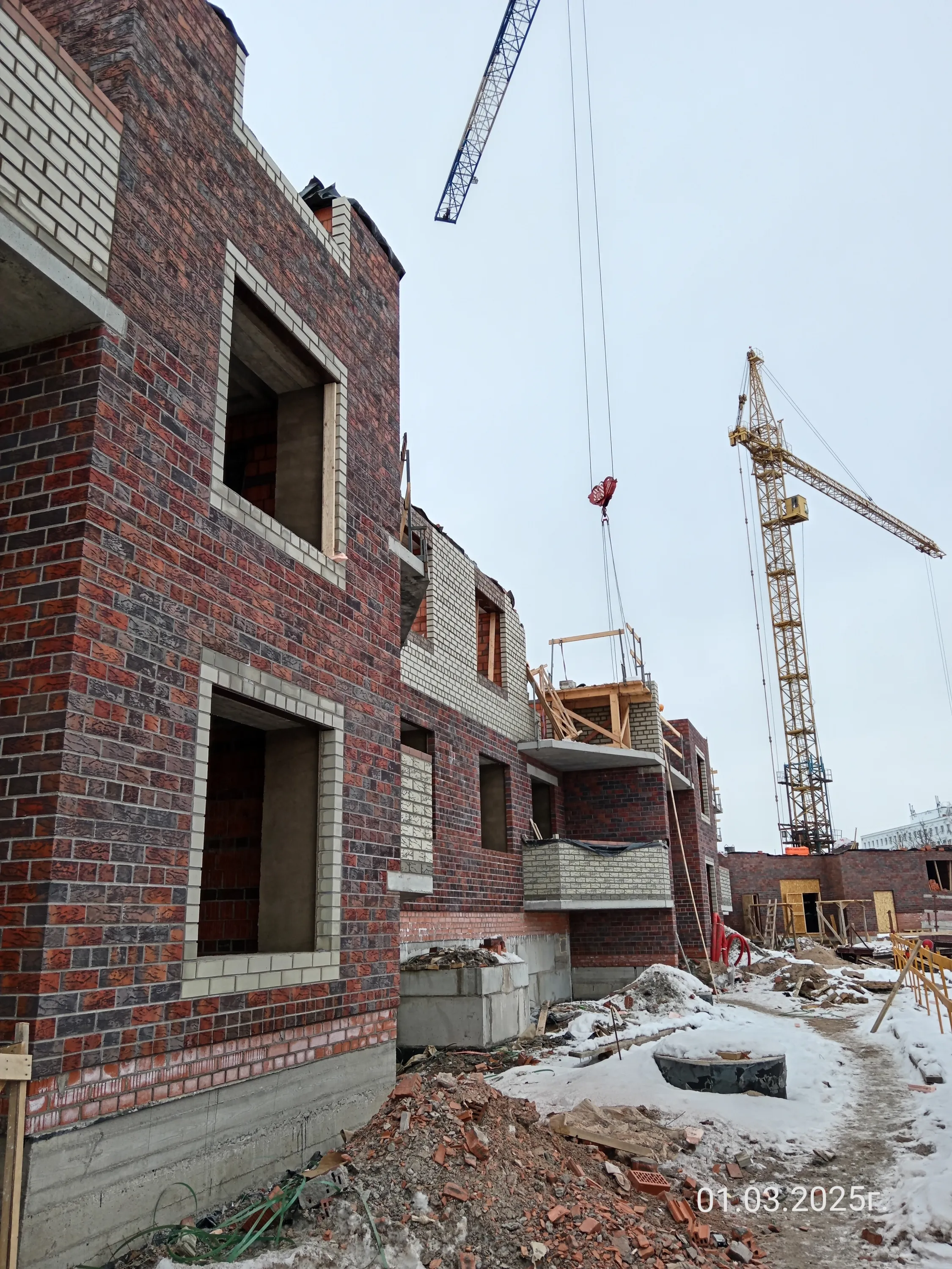 Юннатов ход строительства