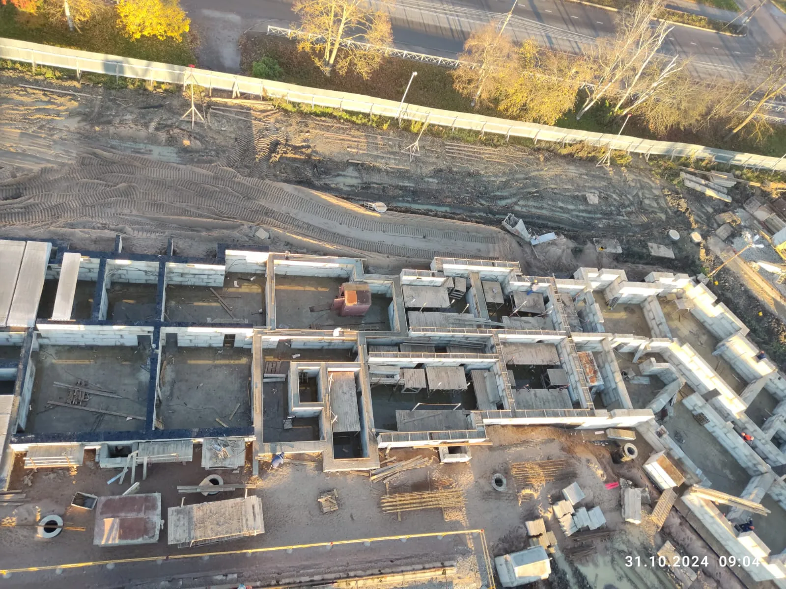 Юннатов ход строительства