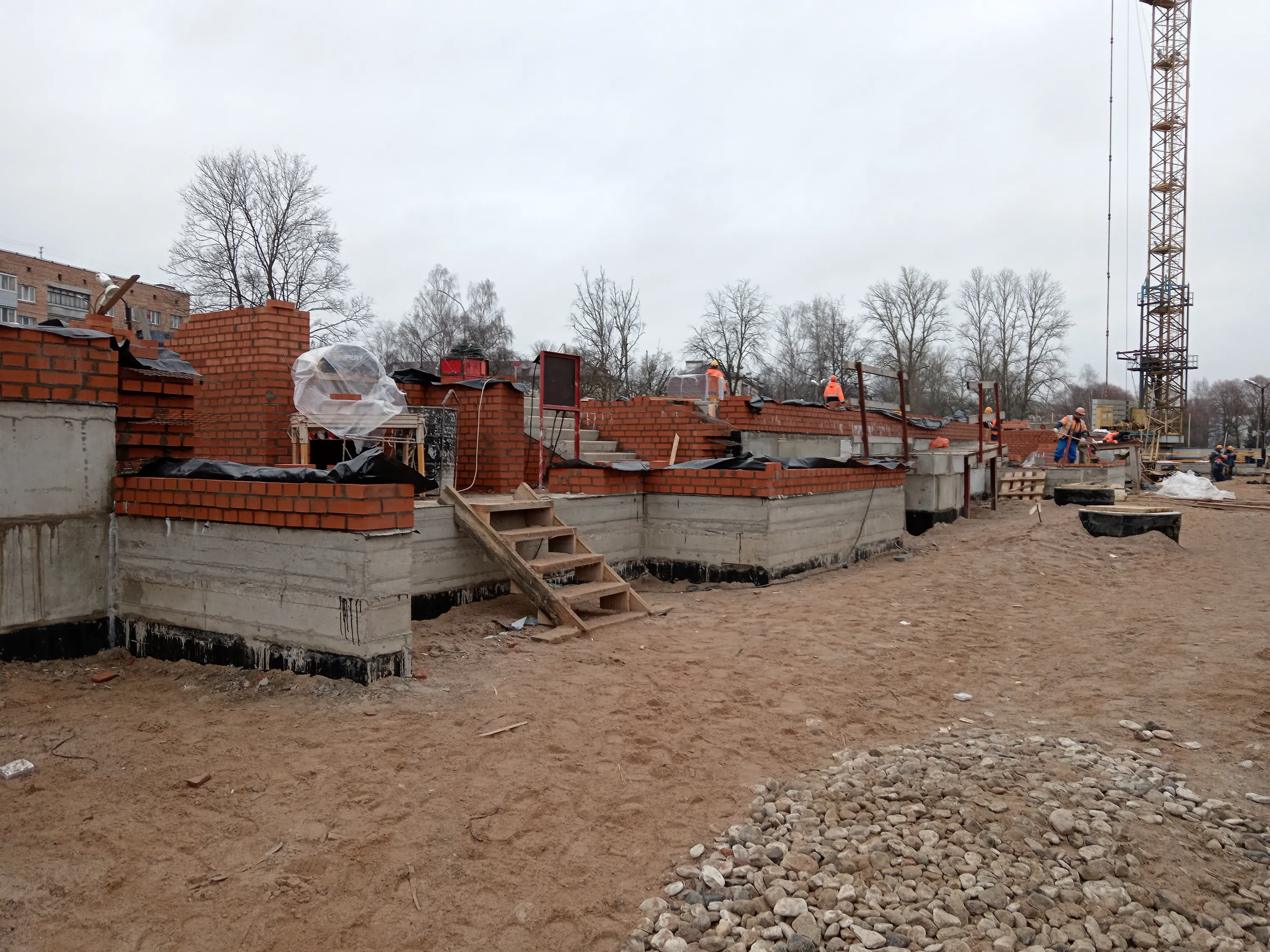 Юннатов ход строительства