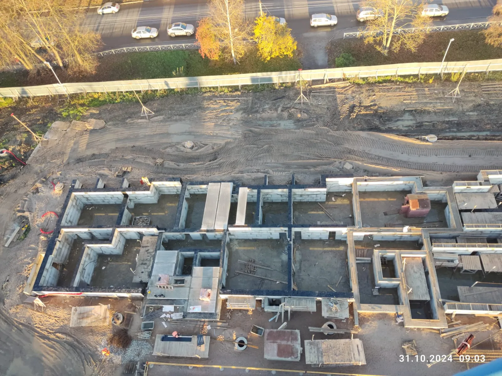 Юннатов ход строительства