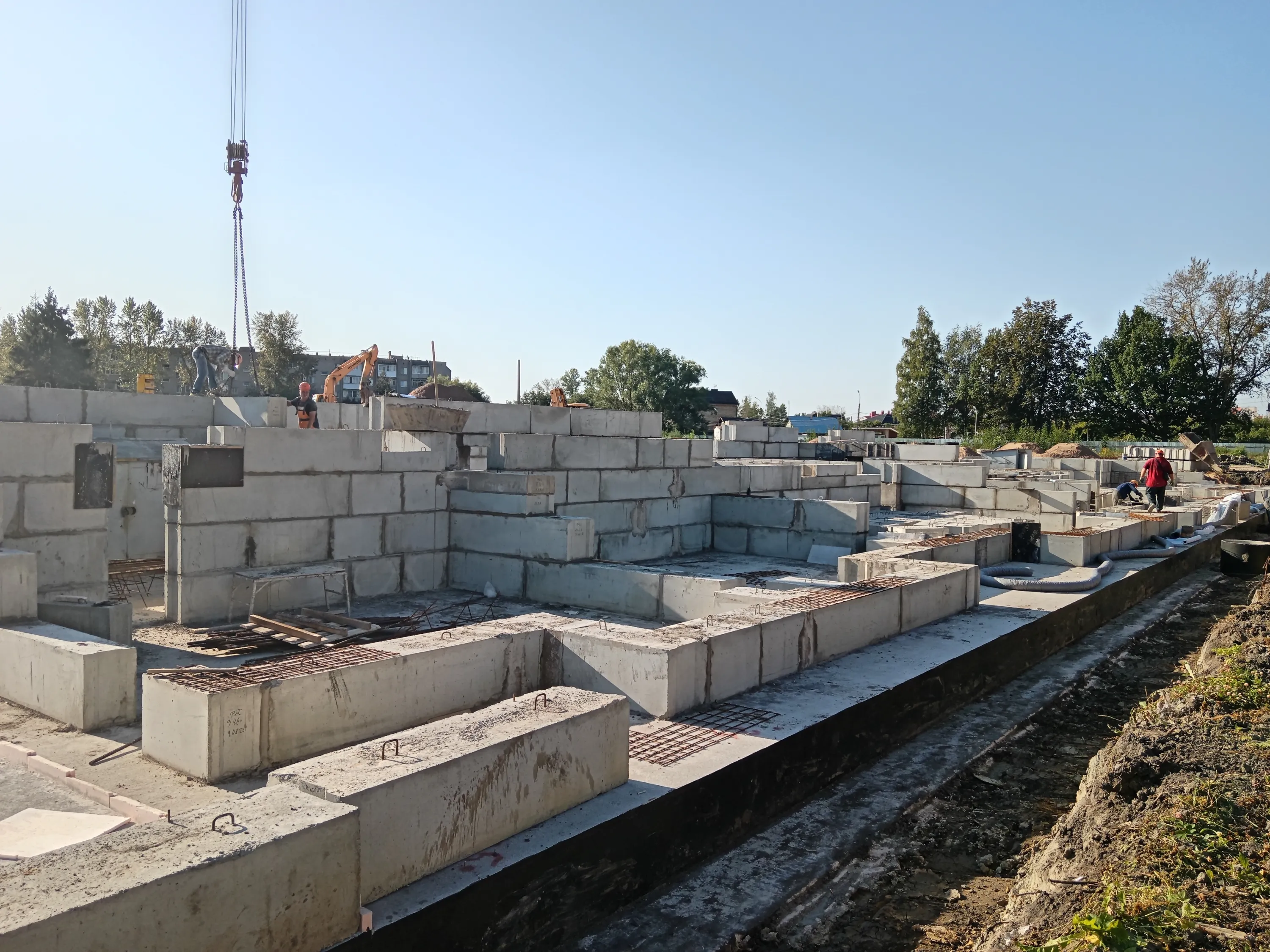 Юннатов ход строительства