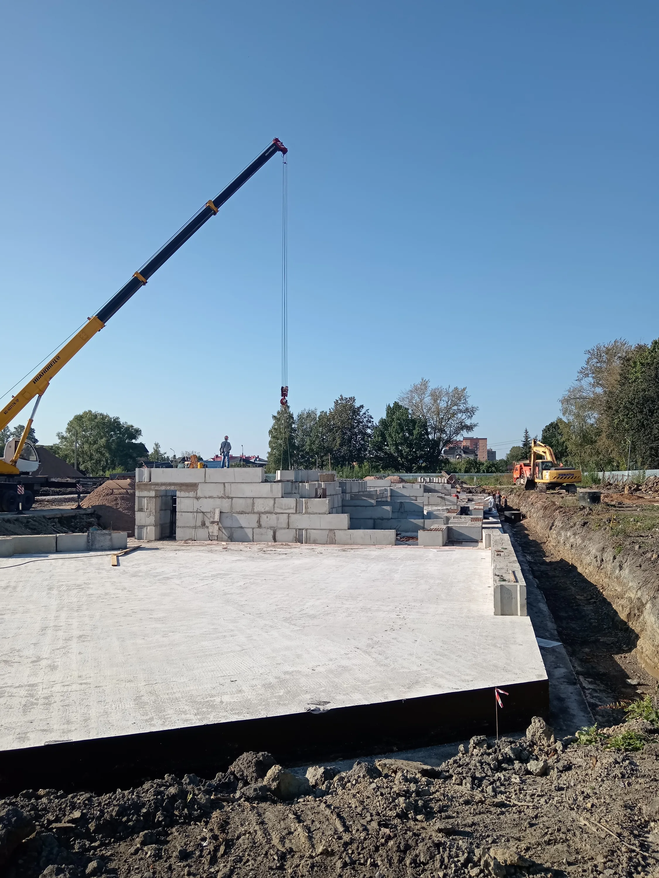 Юннатов ход строительства