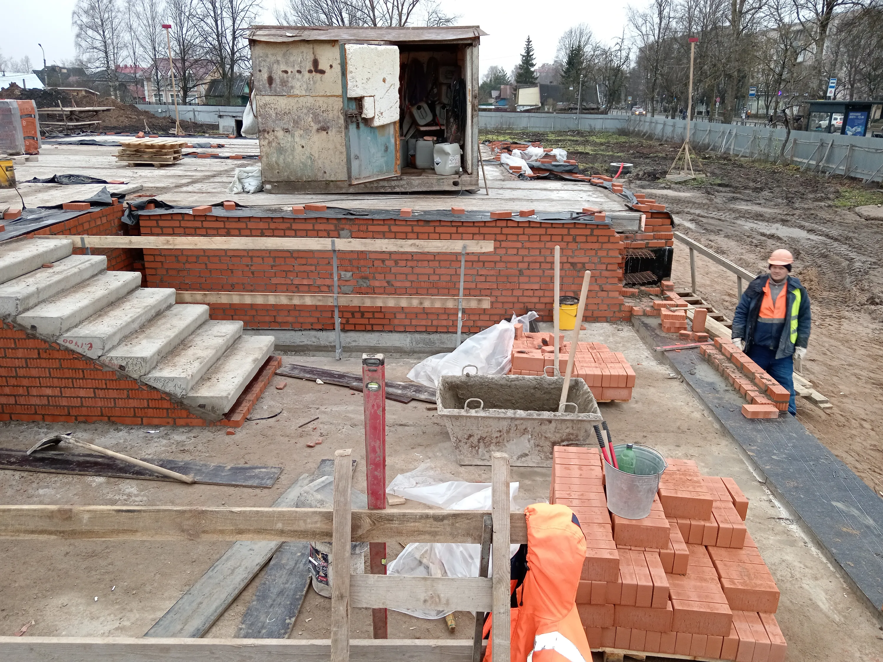 Юннатов ход строительства