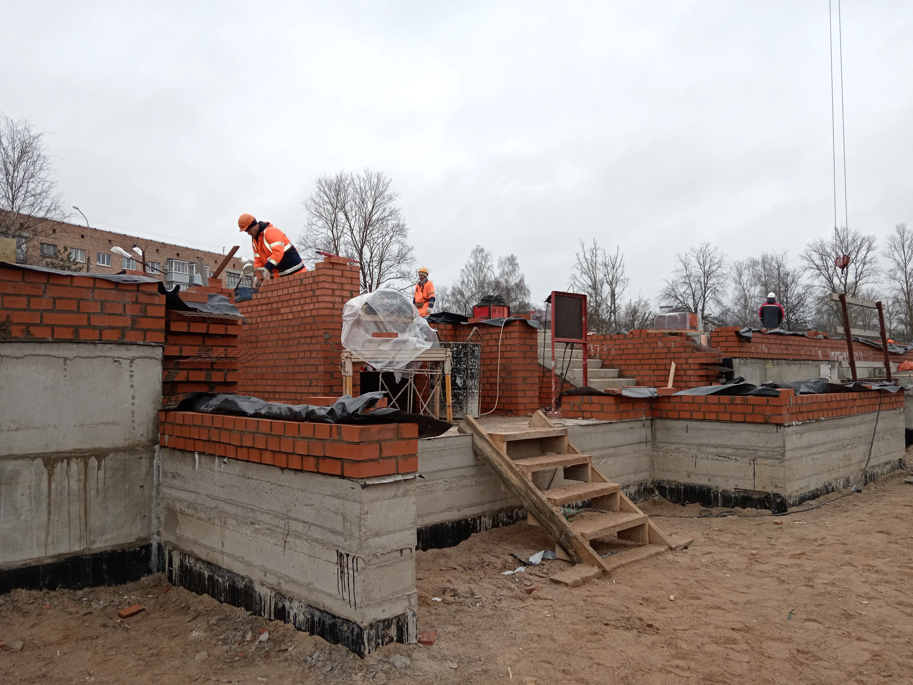 Юннатов ход строительства