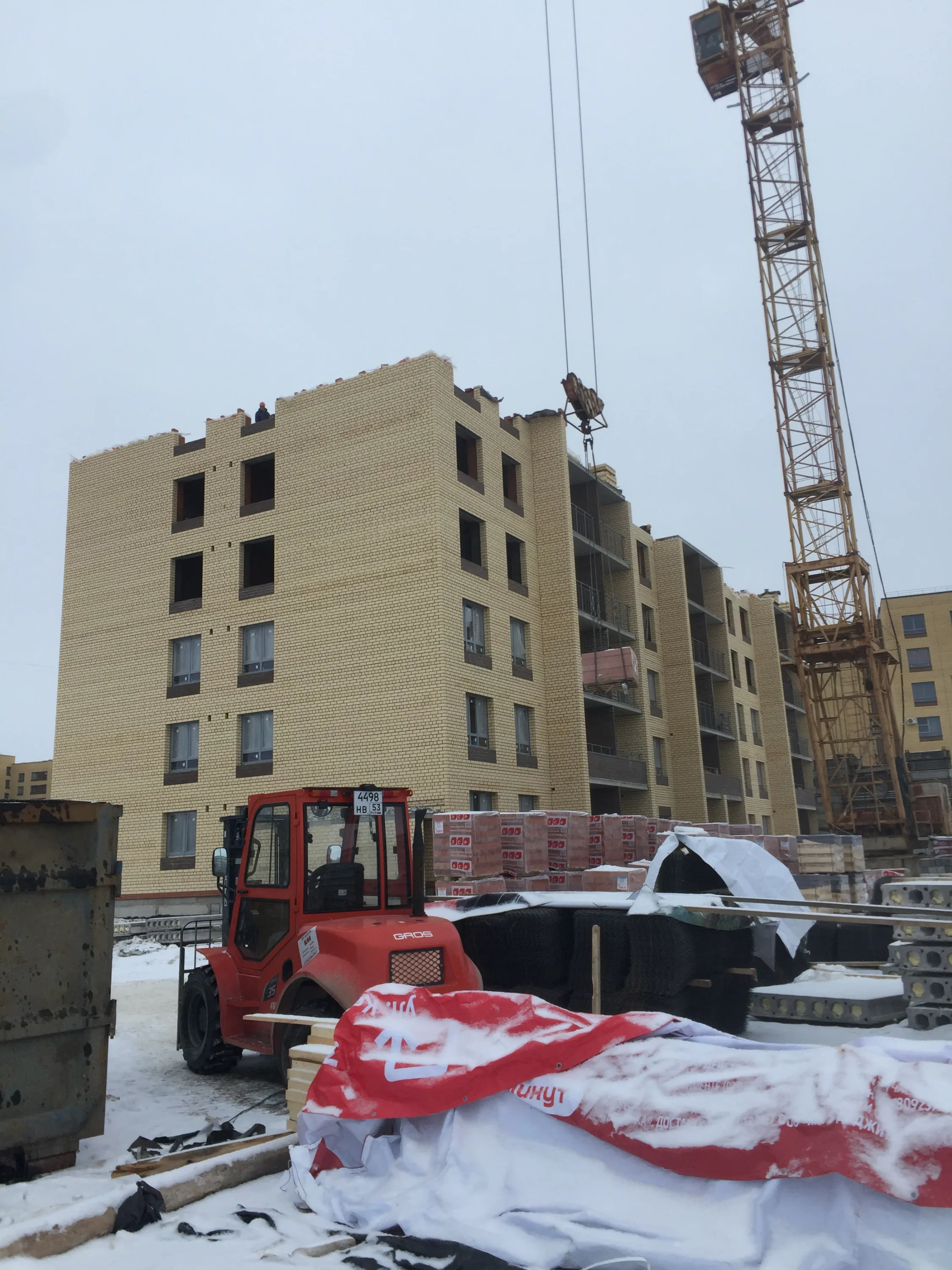 ЖК Южный ход строительства