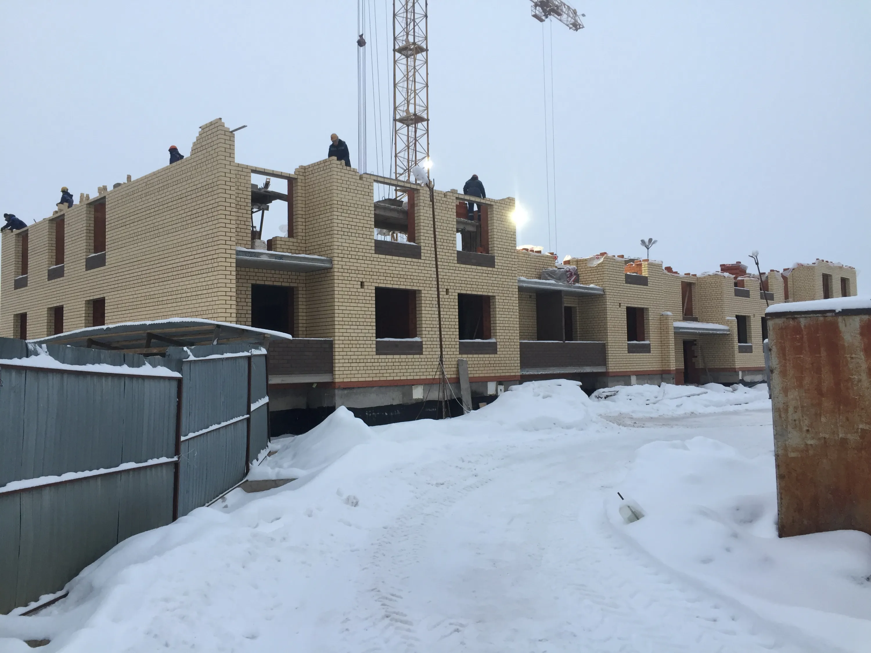 ЖК Южный ход строительства