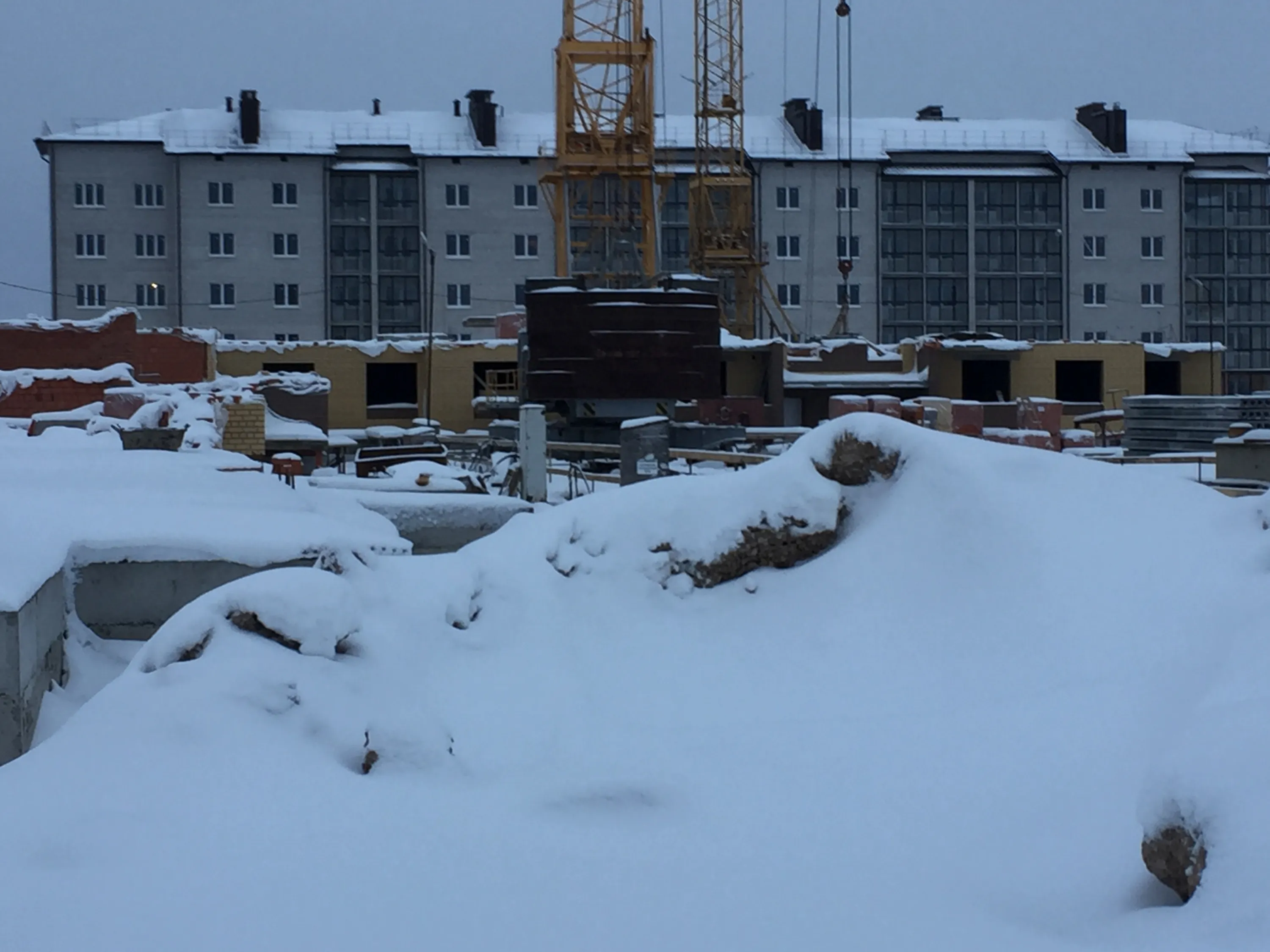 ЖК Южный ход строительства