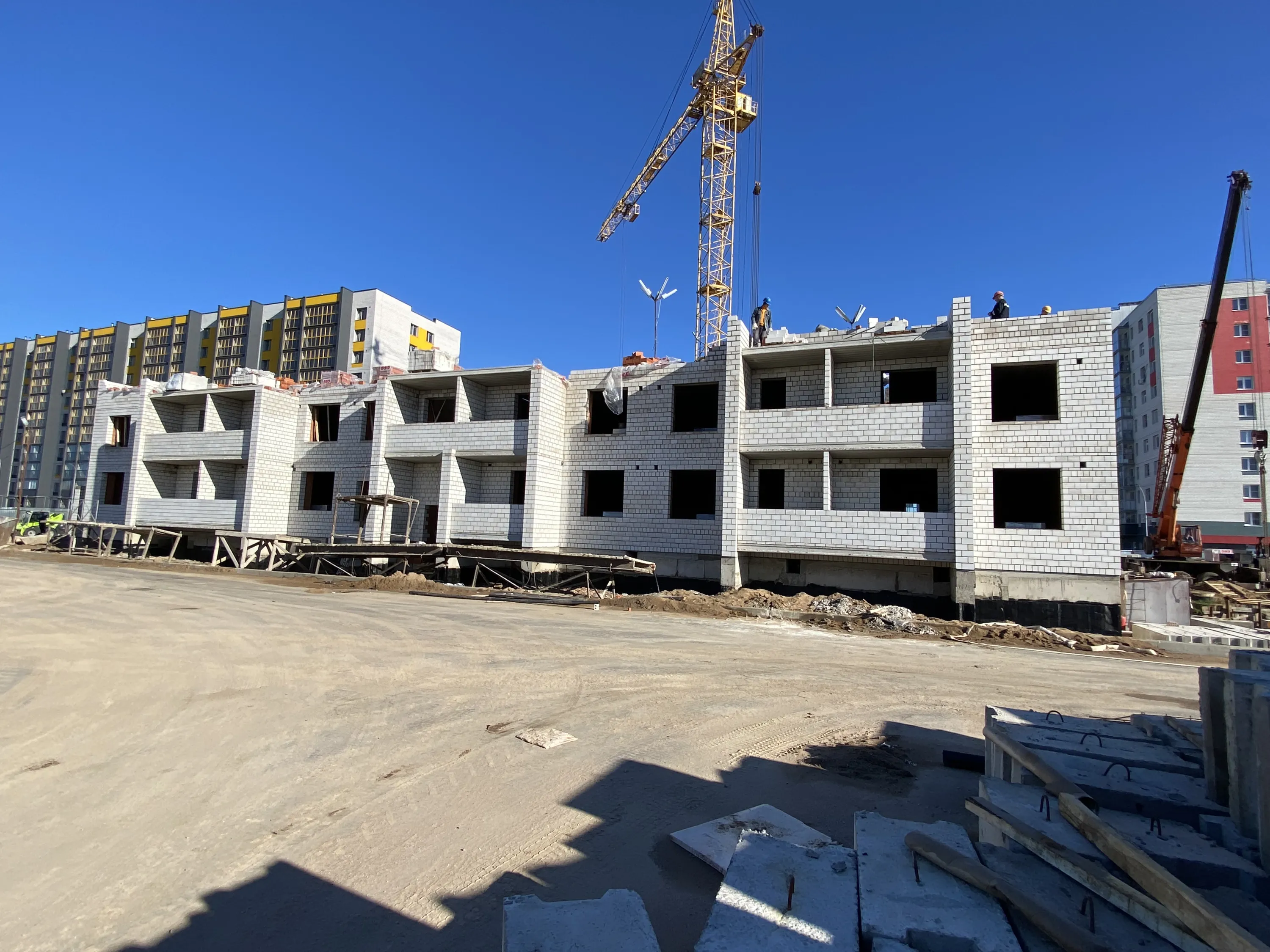 ЖК Заречный ход строительства