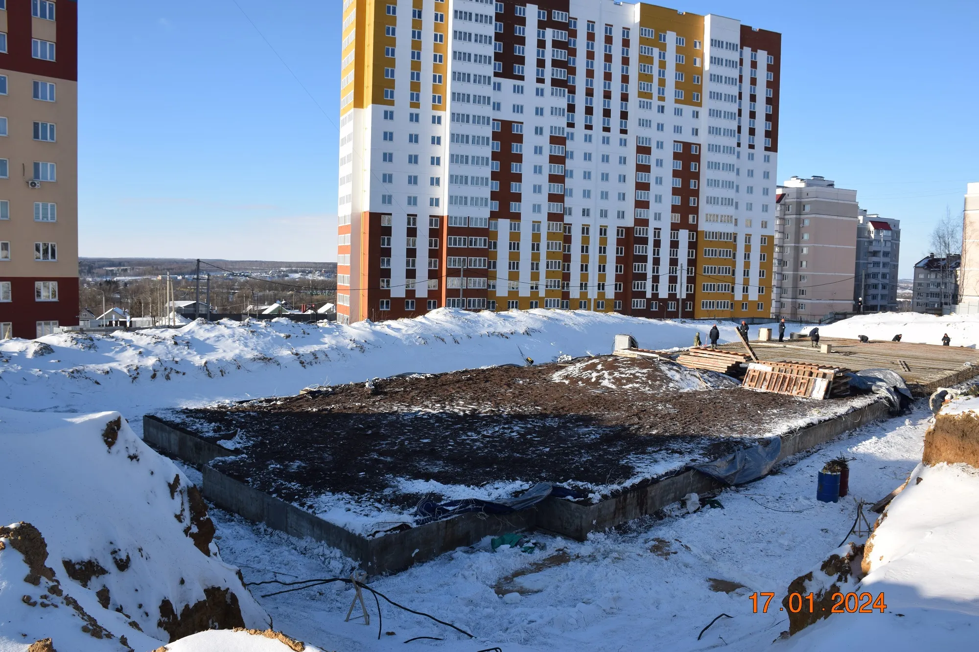 ЖК Горизонт ход строительства