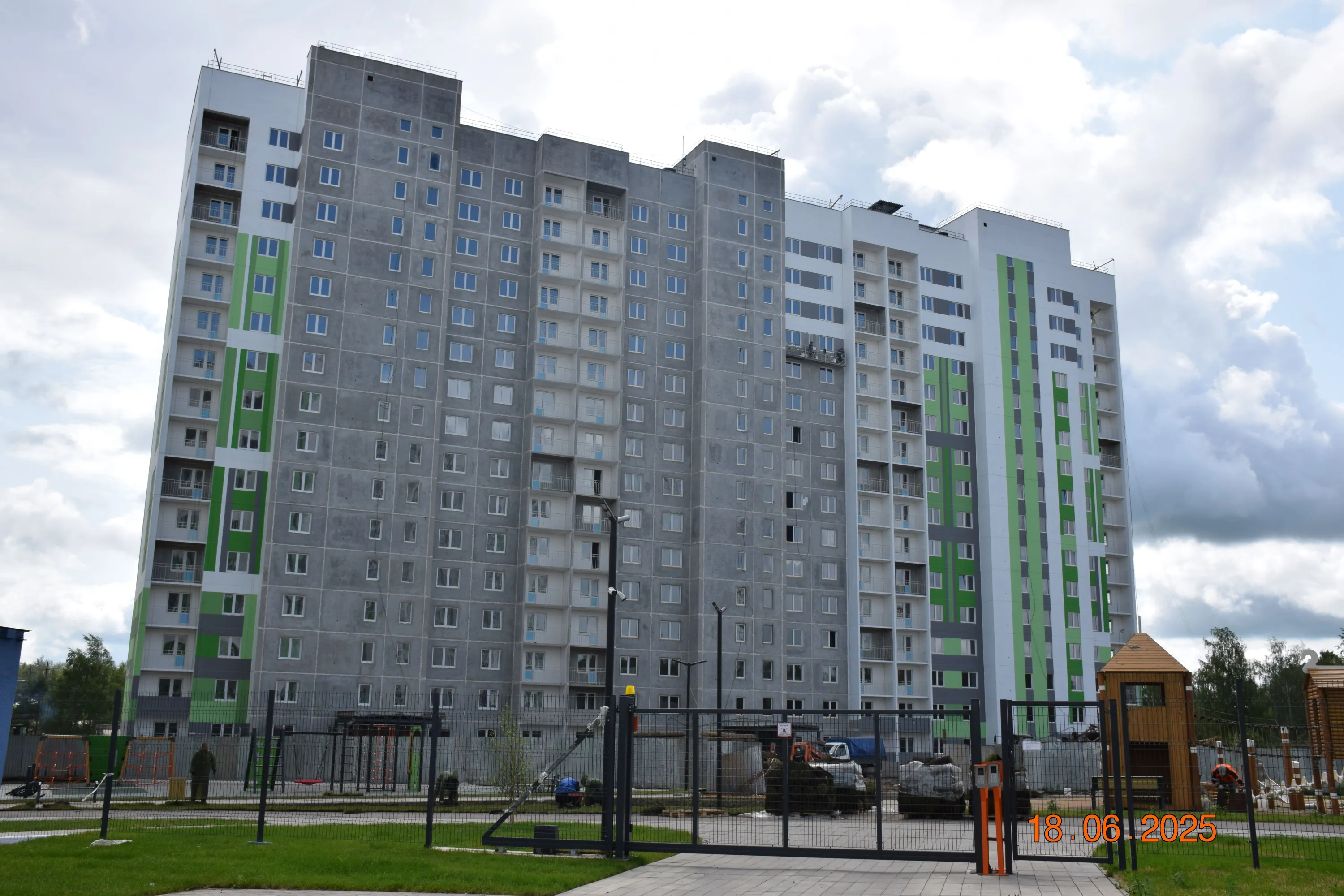 ЖК ЗЕЛЕНЫЙ КВАРТАЛ ход строительства