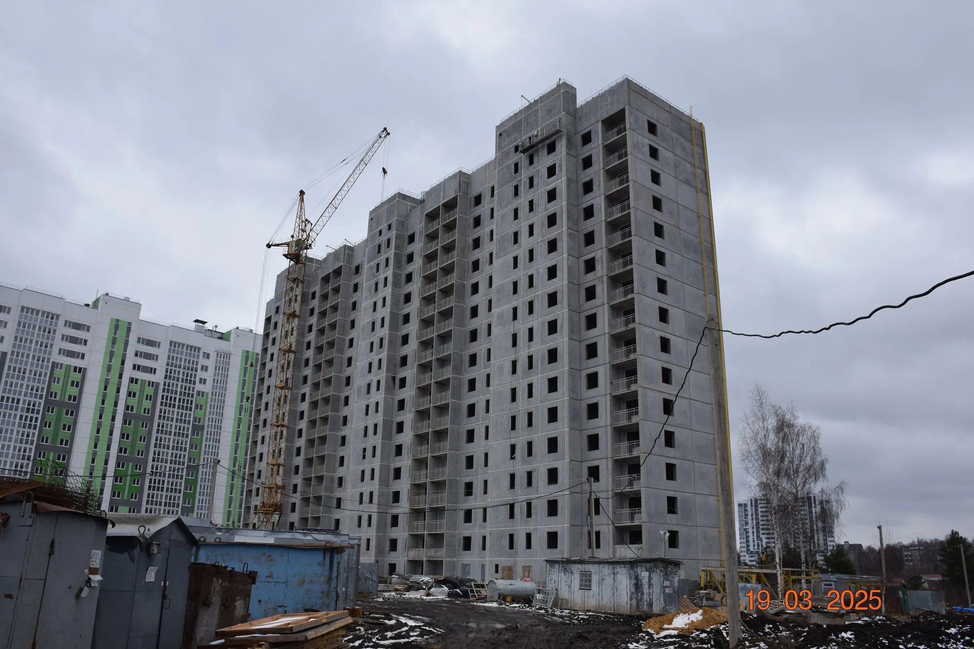 ЖК ЗЕЛЕНЫЙ КВАРТАЛ ход строительства